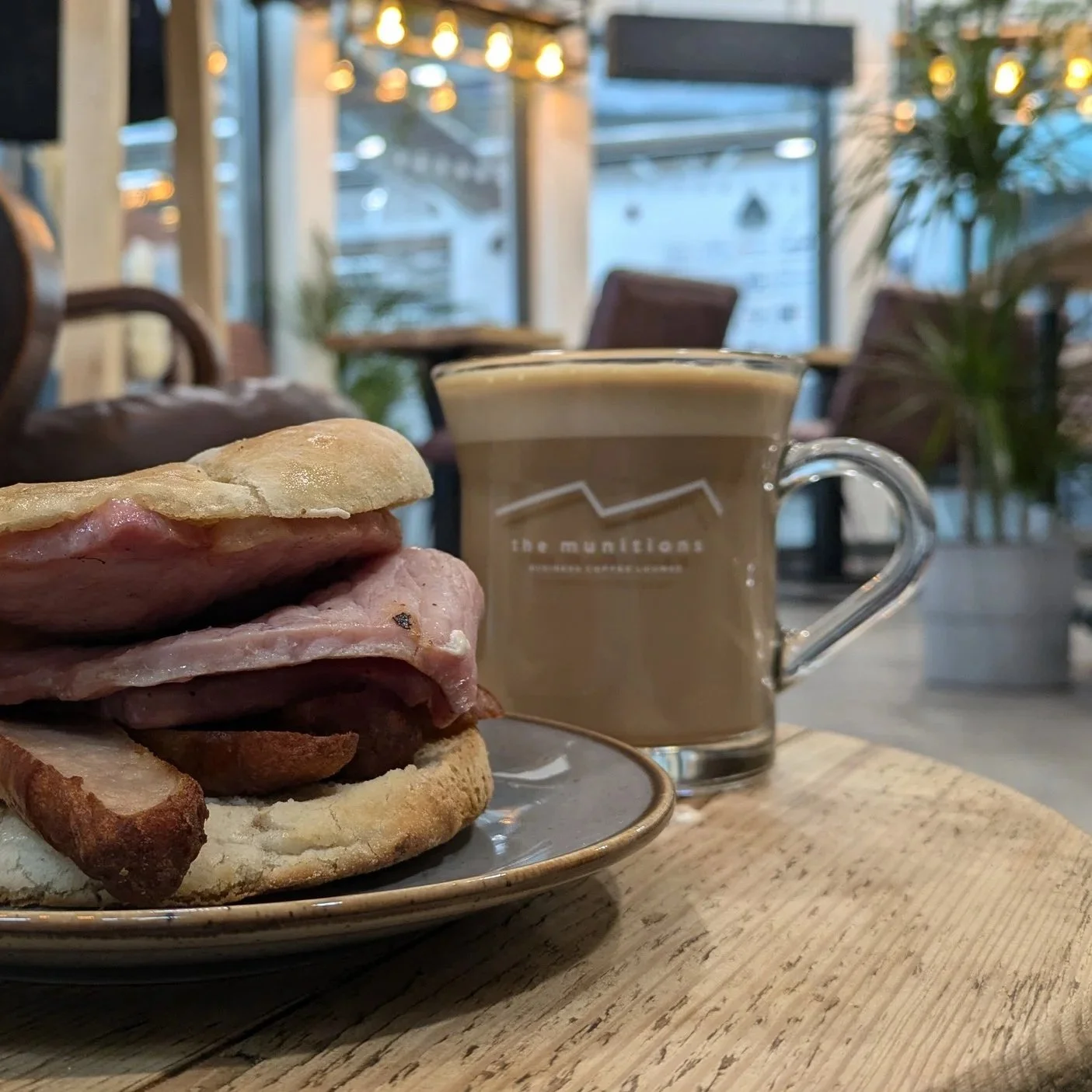 Lunch at the munitions coffee cart, Shell Store Hereford what a blessing to have this in our office building!