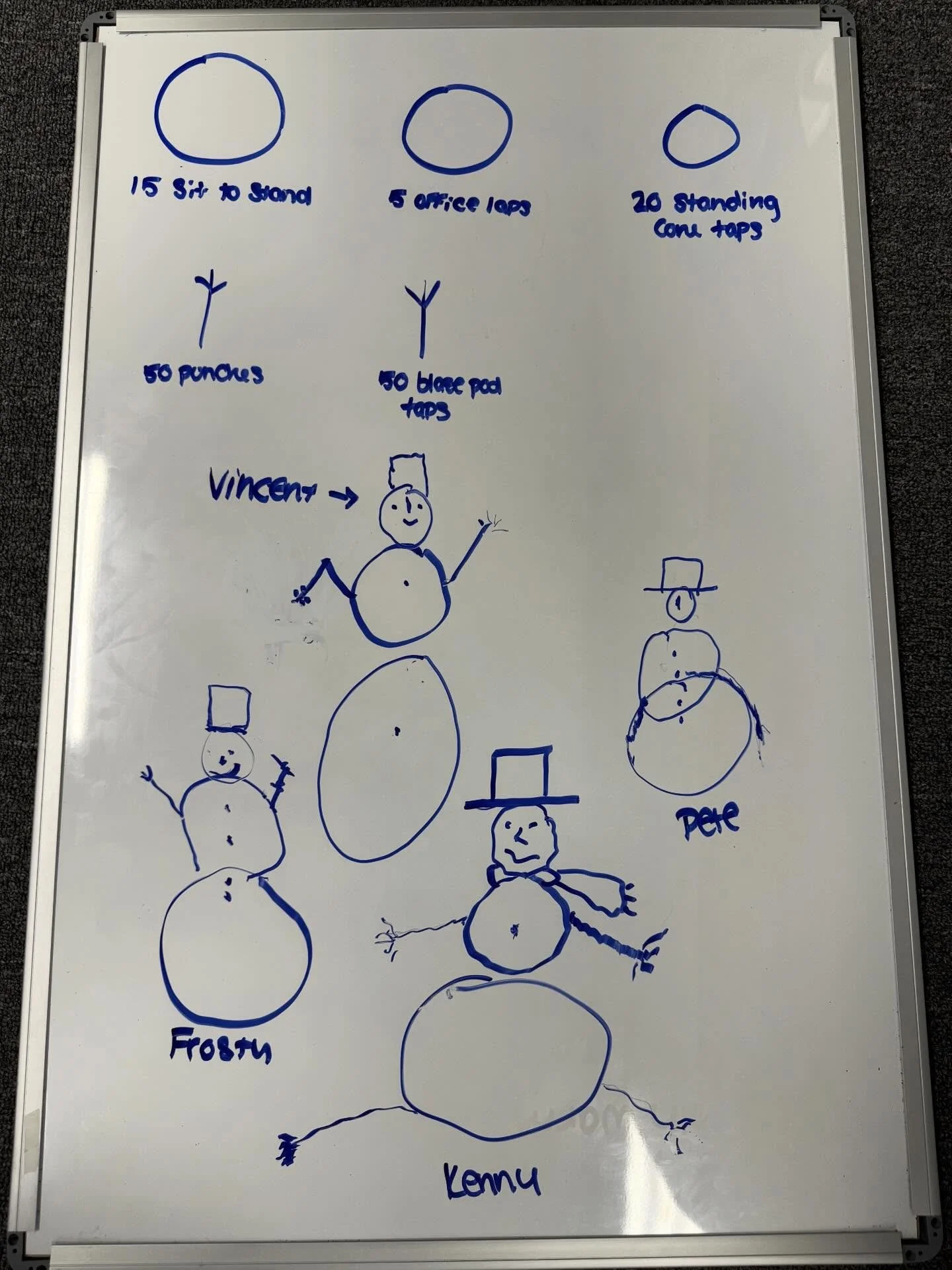 ❄️⛄️ &rsquo;Tis the season of the snowmen! Our Parkinson&rsquo;s patients worked hard today, completing each exercise to help &ldquo;build&rdquo; their snowmen from the ground up. Every movement represented a different body part &mdash; and of course