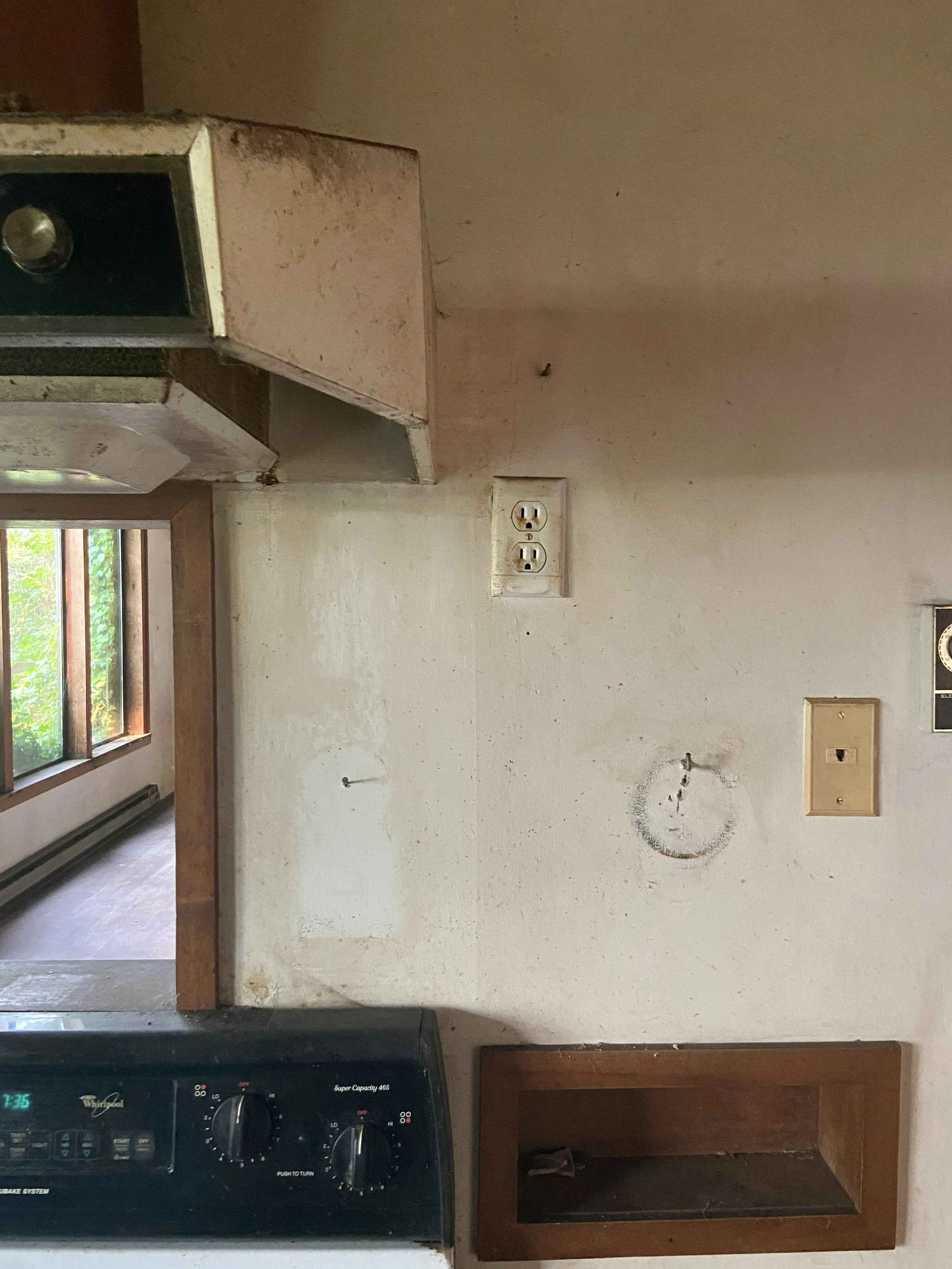 the kitchen "before"