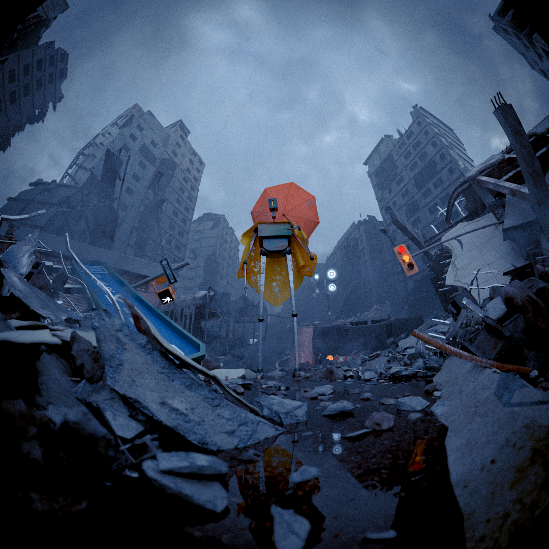 Creating a 3D Robot Still in Blender with Francesco Vella