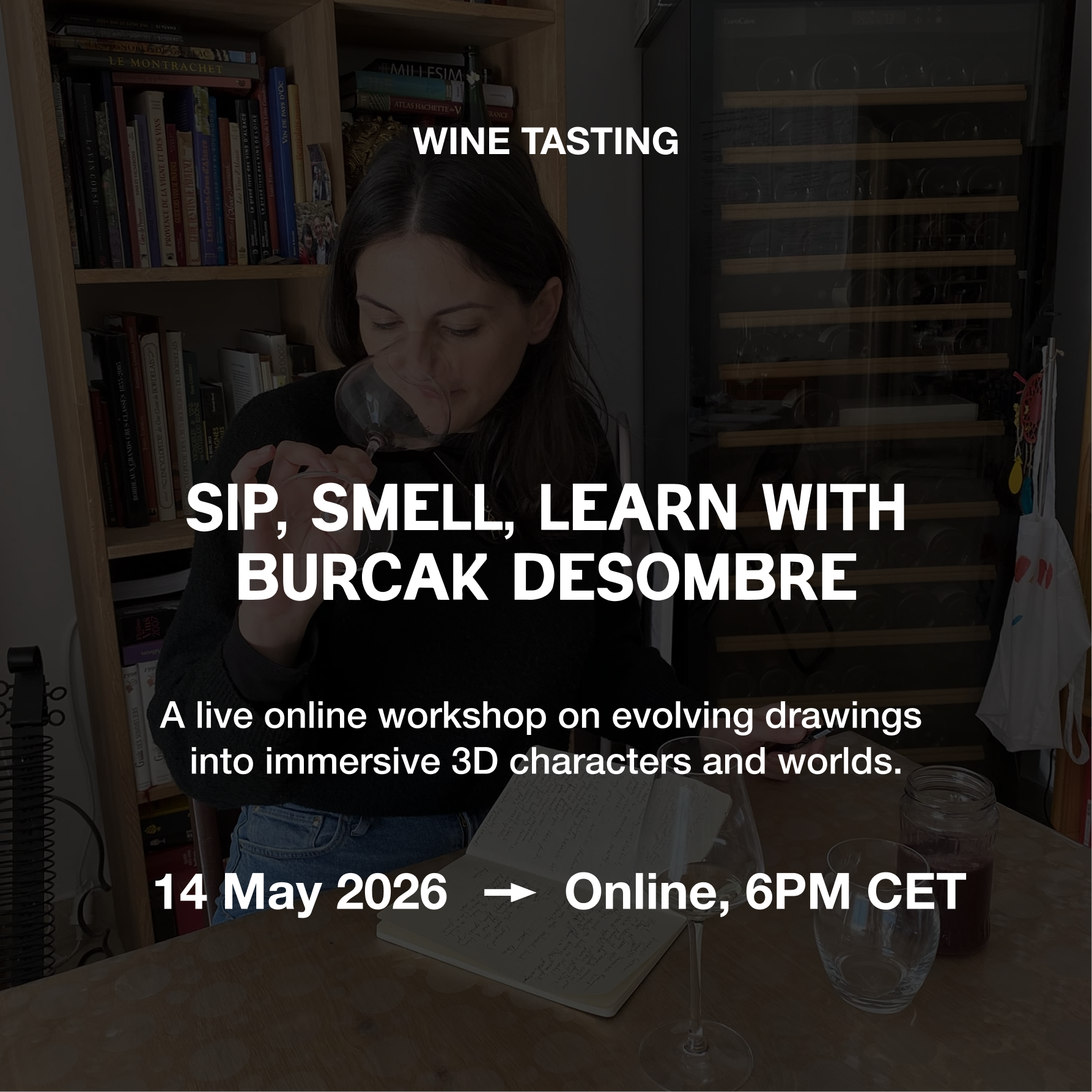 Sip, Smell & Learn with Burçak Desombre