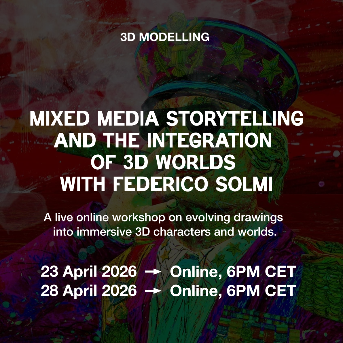 Mixed Media Storytelling and the Integration of 3D Worlds with Federico Solmi