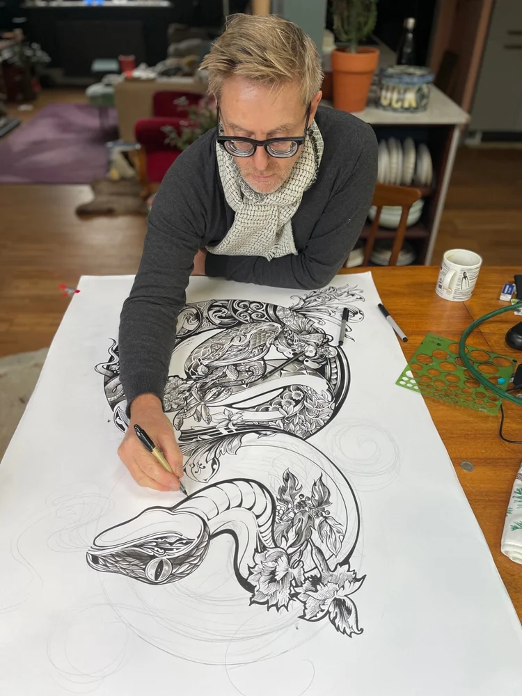 Vic Lee, workshop tutor at The Boring Workshops