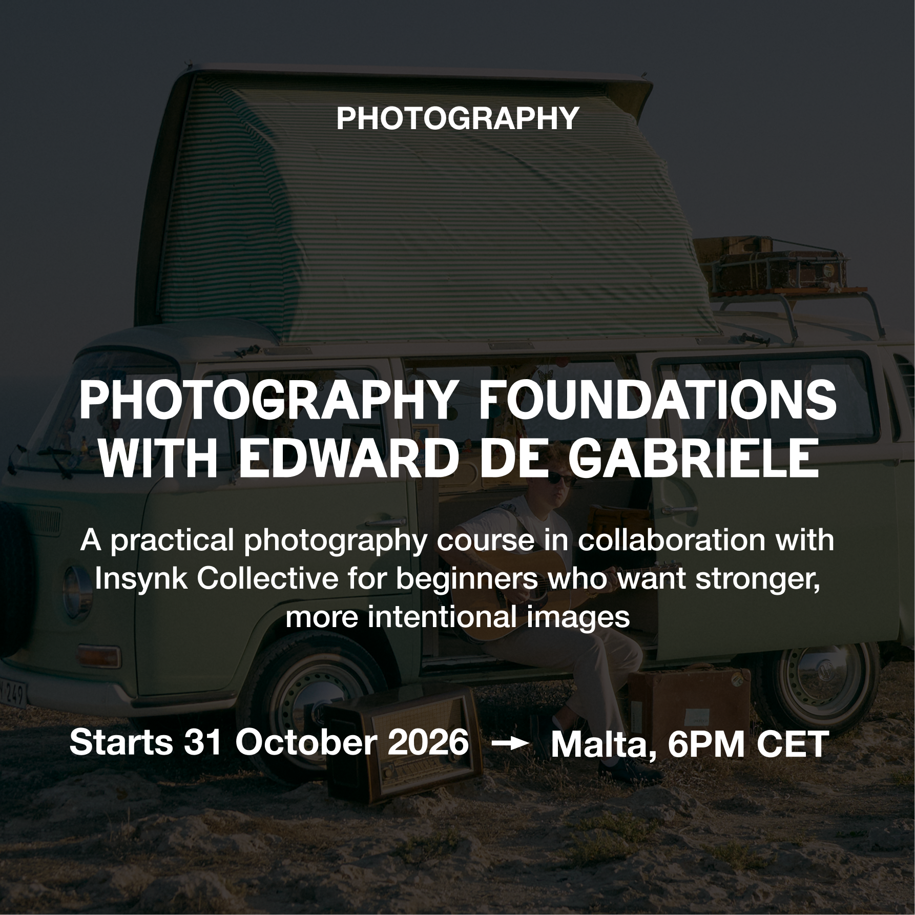 Photography Foundations with Edward De Gabriele