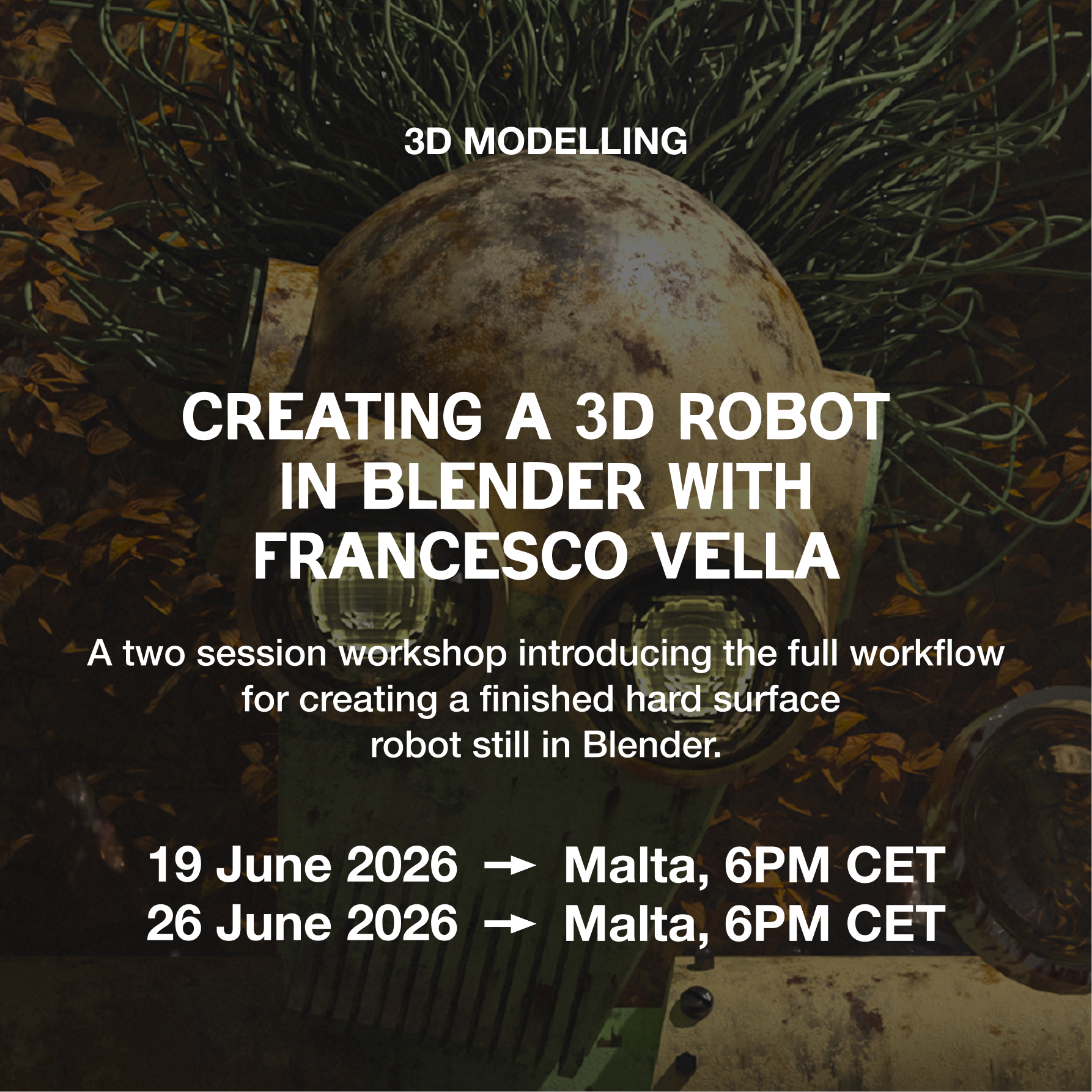 Creating a 3D Robot in Blender