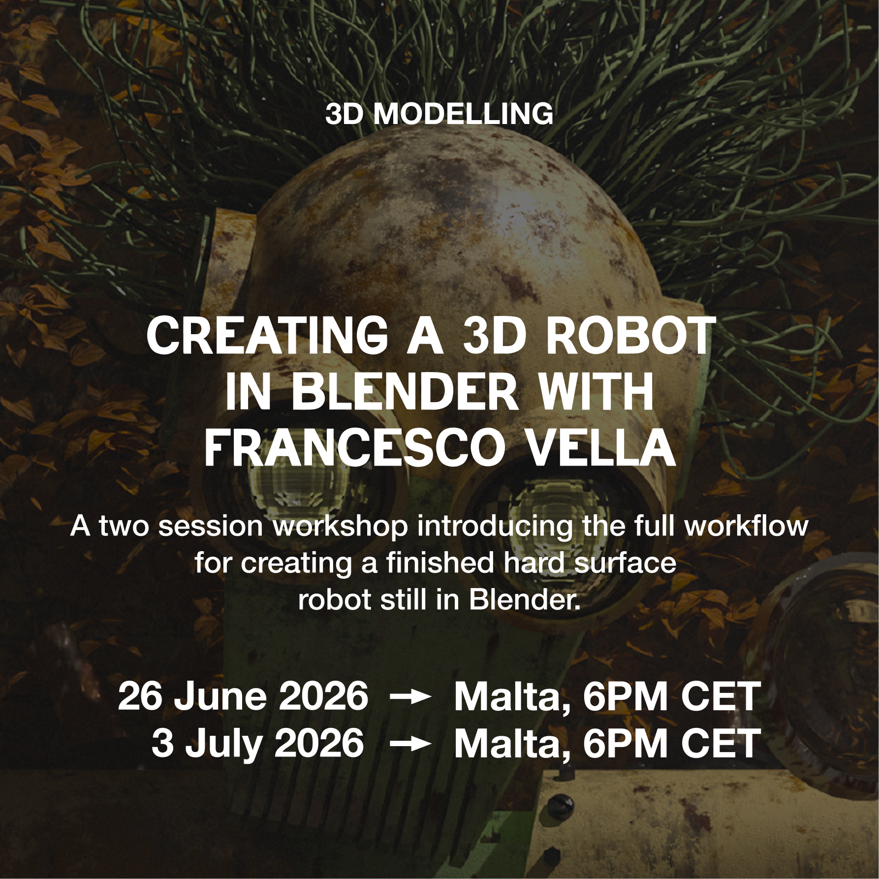 Creating a 3D Robot in Blender