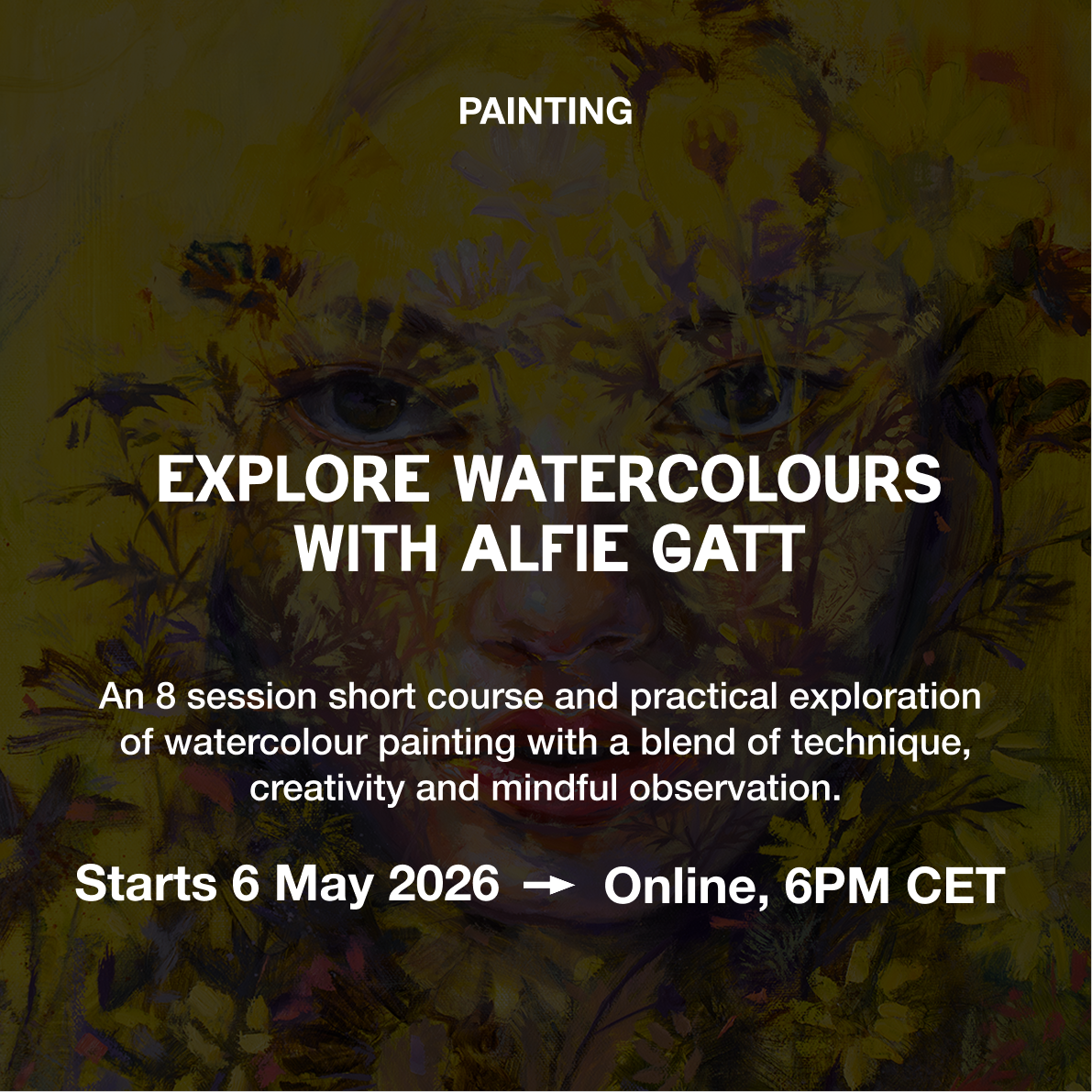 Explore Watercolours with Alfie Gatt
