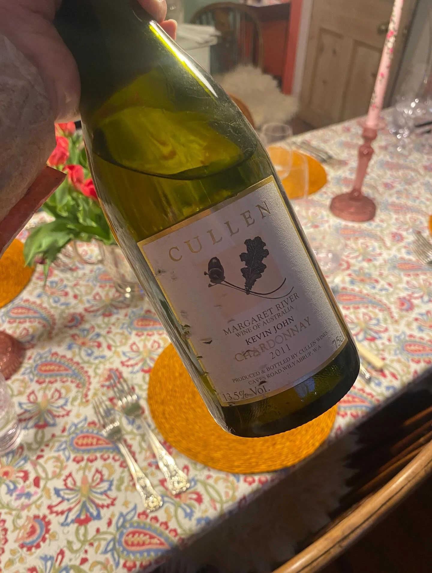 April 2025. Absolute treat for Easter - the incredible Kevin John from Cullen in Margaret River.