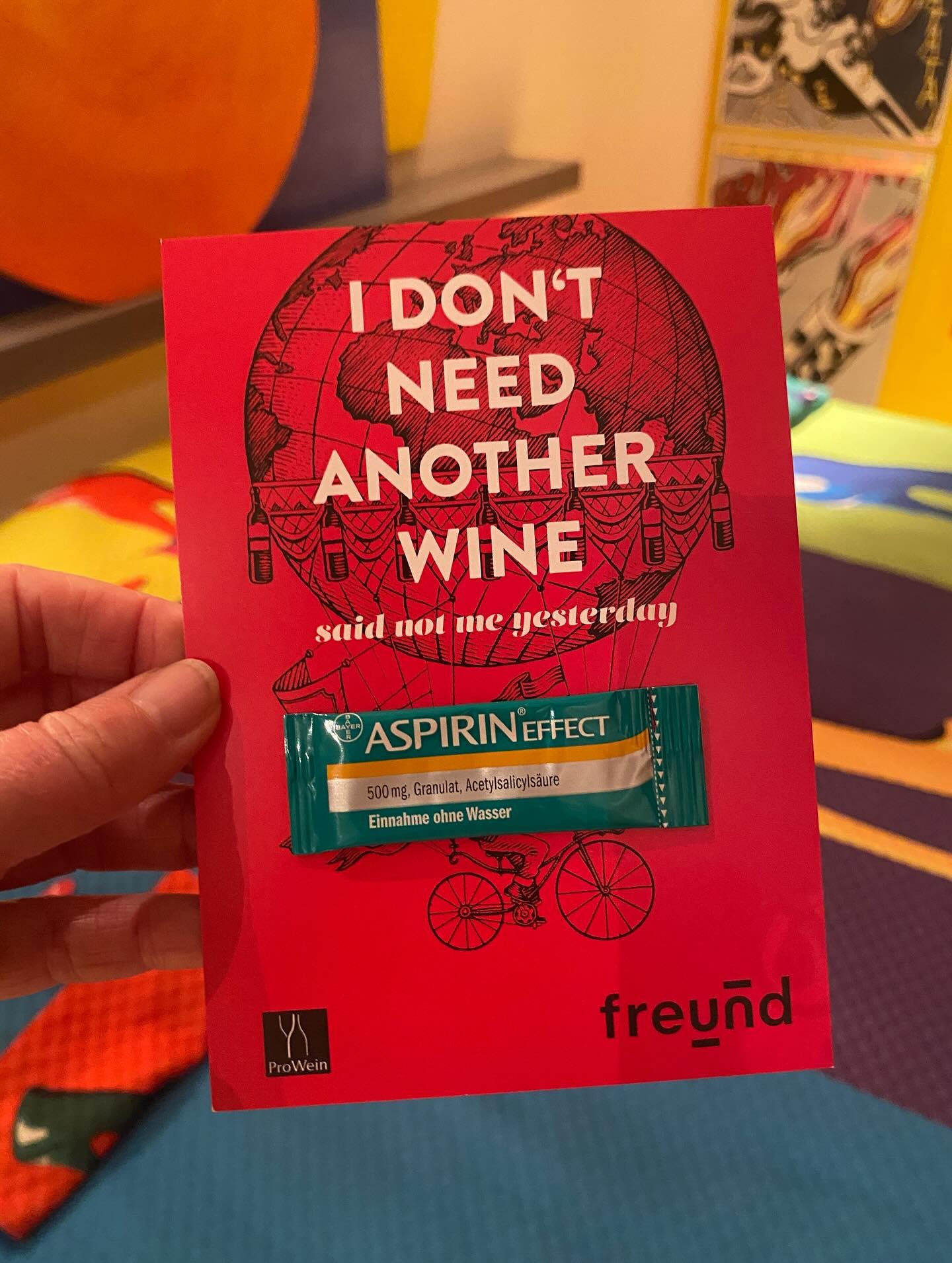 March 2025. Kindly provided by the host importer at Prowein.