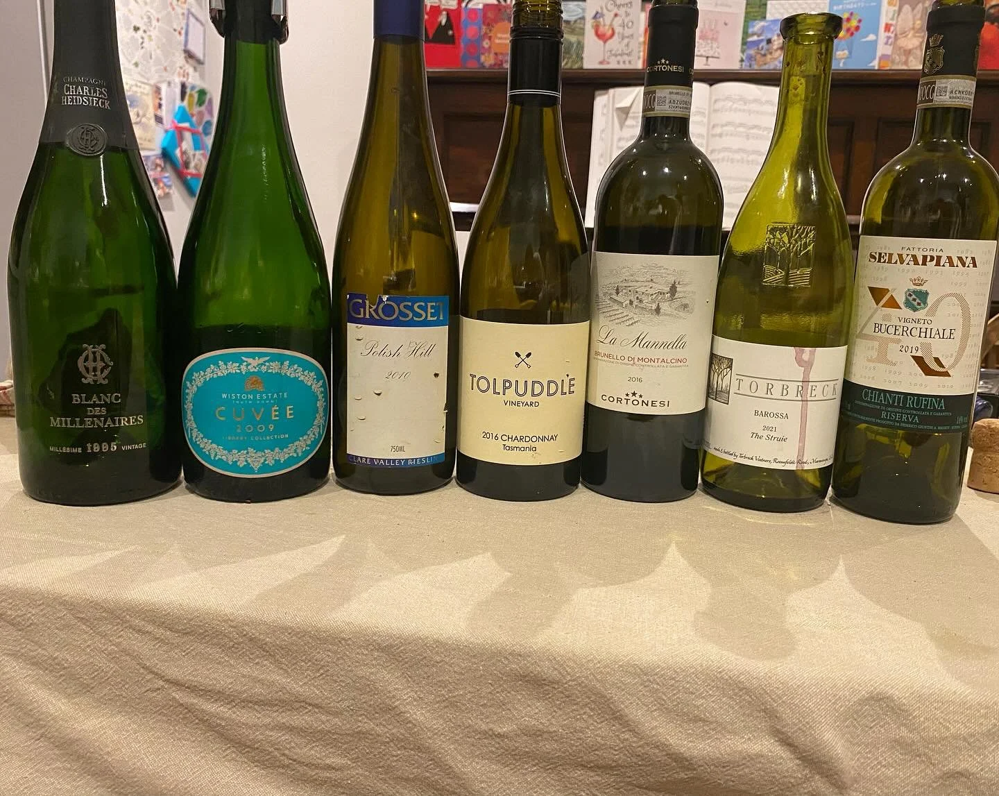 June 2024. A few special bottles for an insignificant birthday.