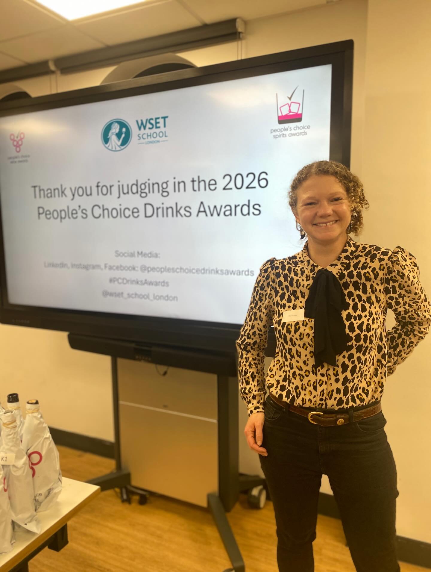 Thank you for having me @peopleschoicedrinksawards - great fun joining as a trade professional judge this afternoon. Really look forward to seeing the winners - particularly in the &lsquo;best reds for a BBQ&rsquo; flight&hellip; warmed up a bleak Ja