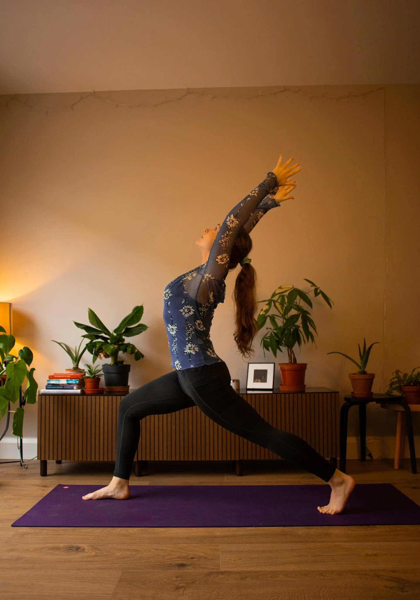Week Two ~ Yoga Stories, Anjaneyasana (Crescent Moon Pose)
