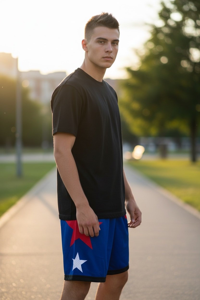 Skull and Crown Youth Shorts