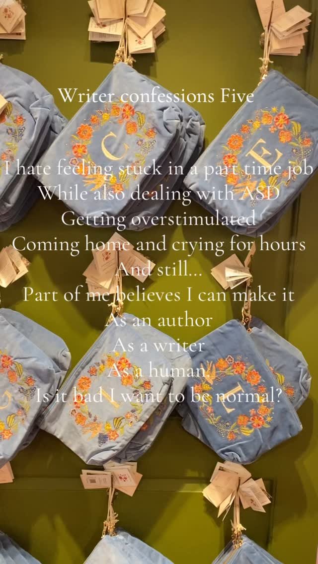 What does it mean to want to be normal. Or do I just want to be accepted.
I’m a writer
And I have ASD (and then some. Yay mental health issues)
So what?
Doesn’t make me less worthy of being a writer, a human, a woman …
#confes
