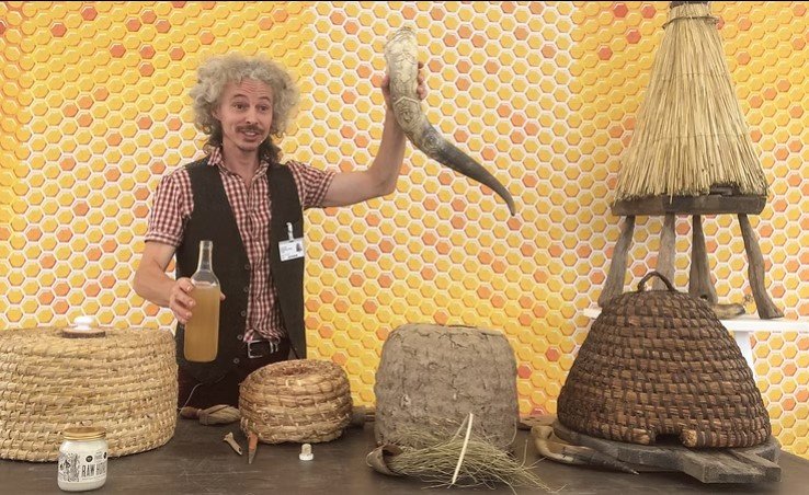 Being with Bees w. bee druid Chris Park