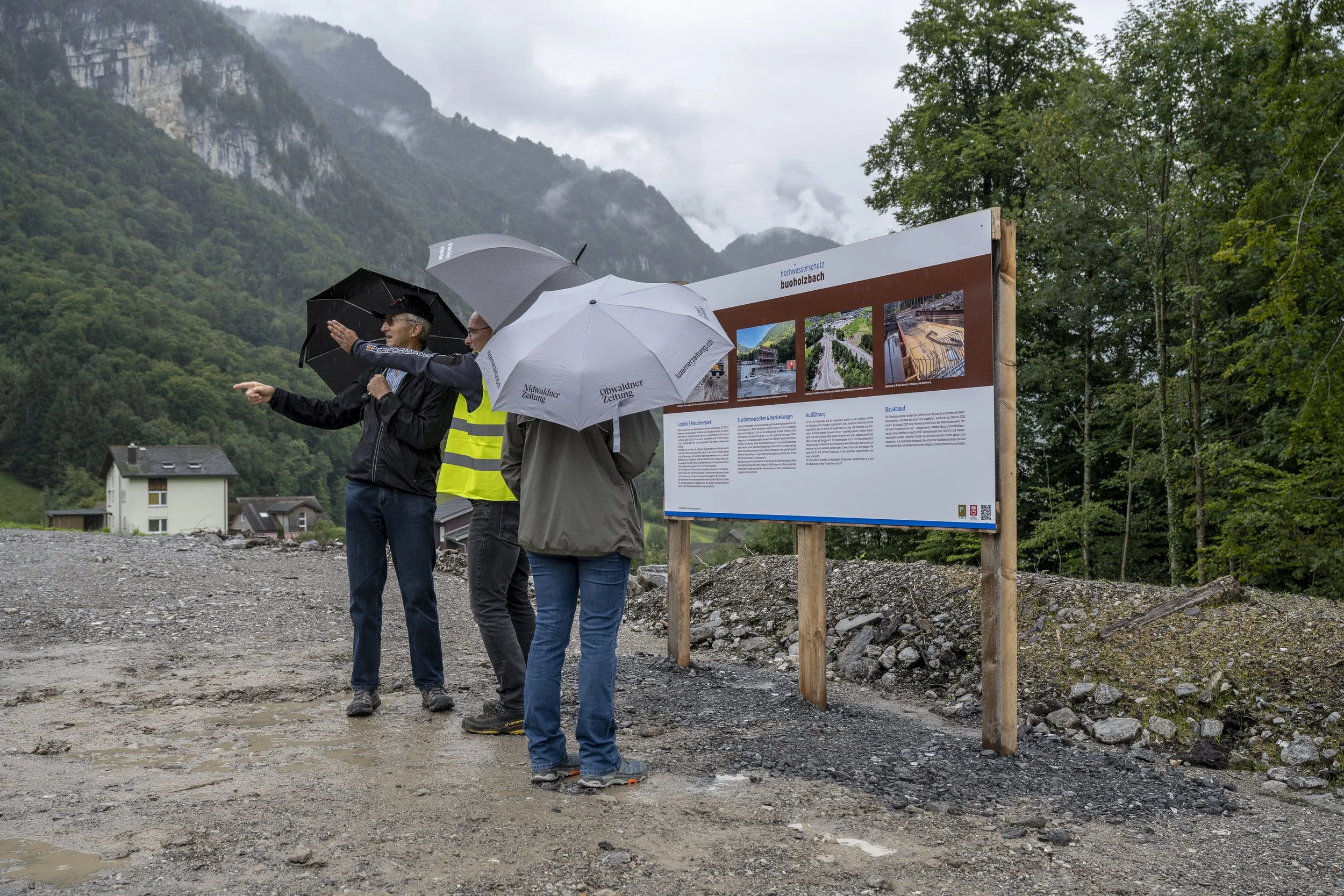 Hochwasserschutz Buoholzbach 