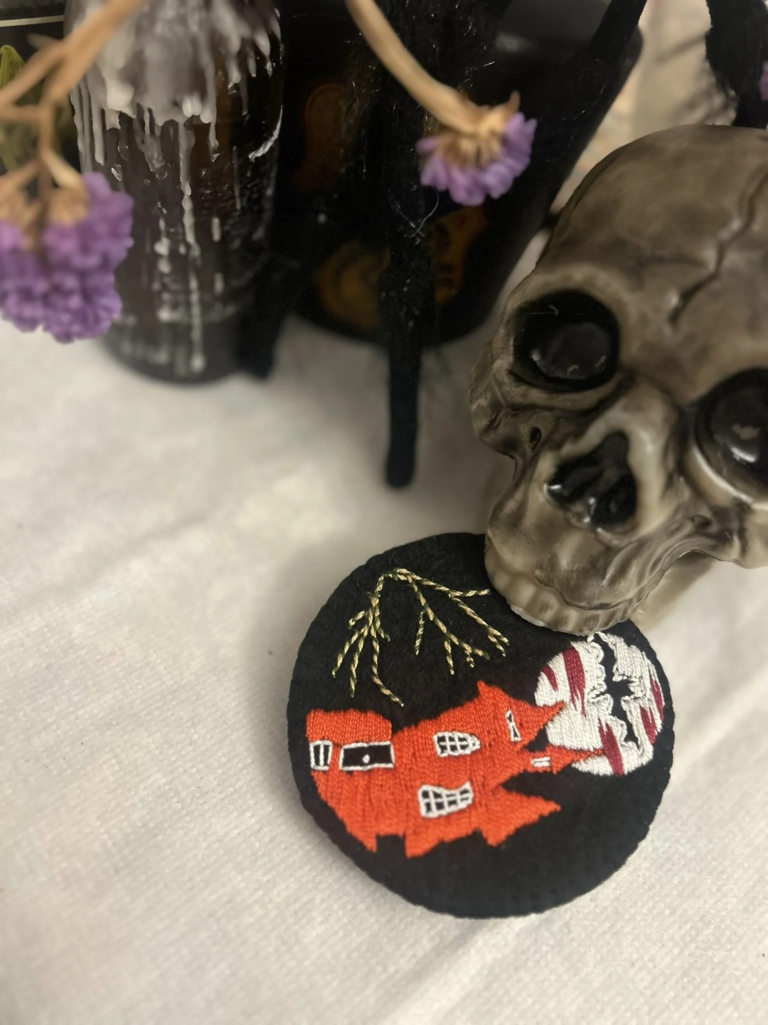 Haunted House Coaster