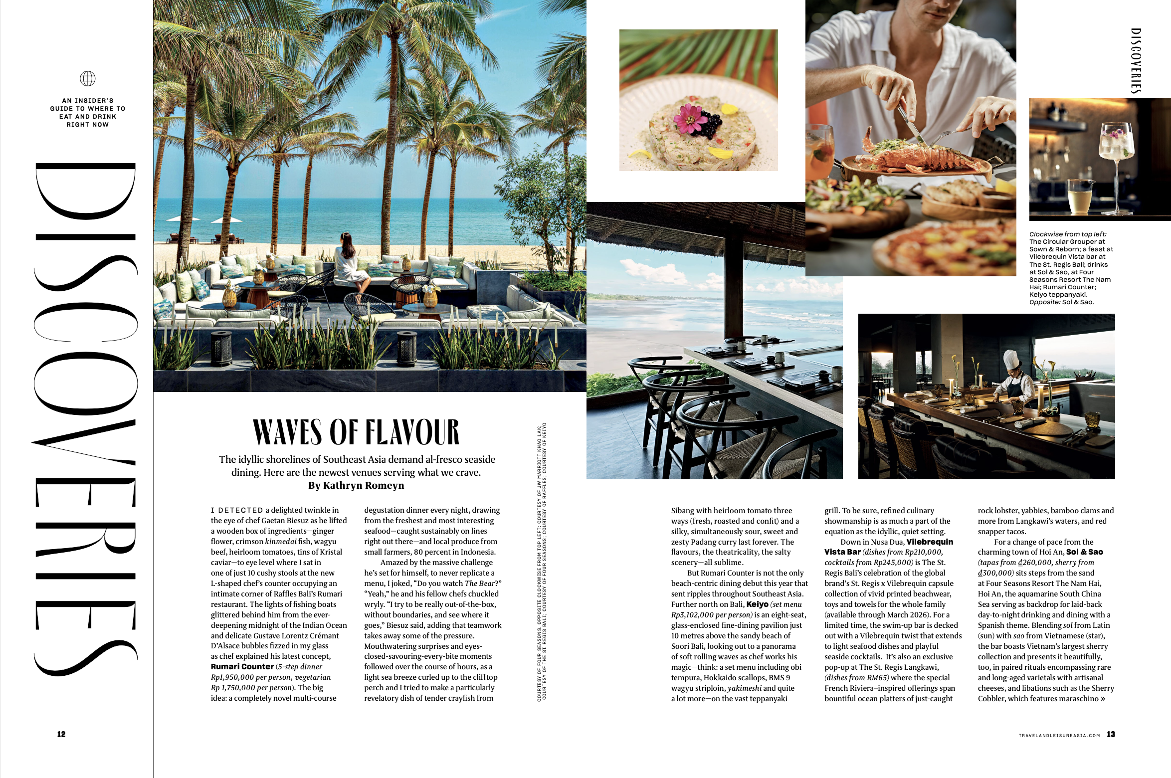Waves of Flavour  ||  Travel + Leisure Southeast Asia