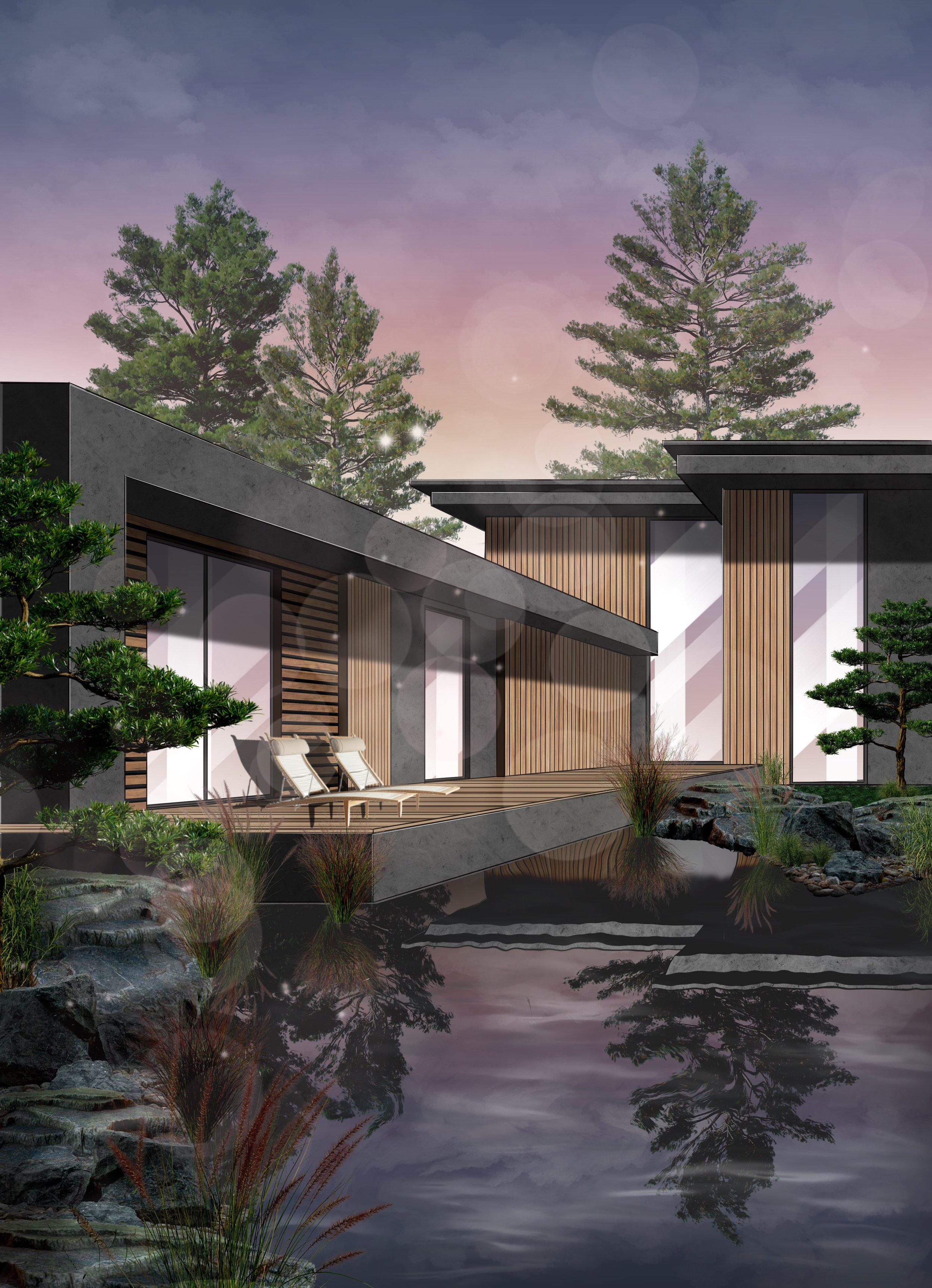 Architecture | Sketchup & Procreate