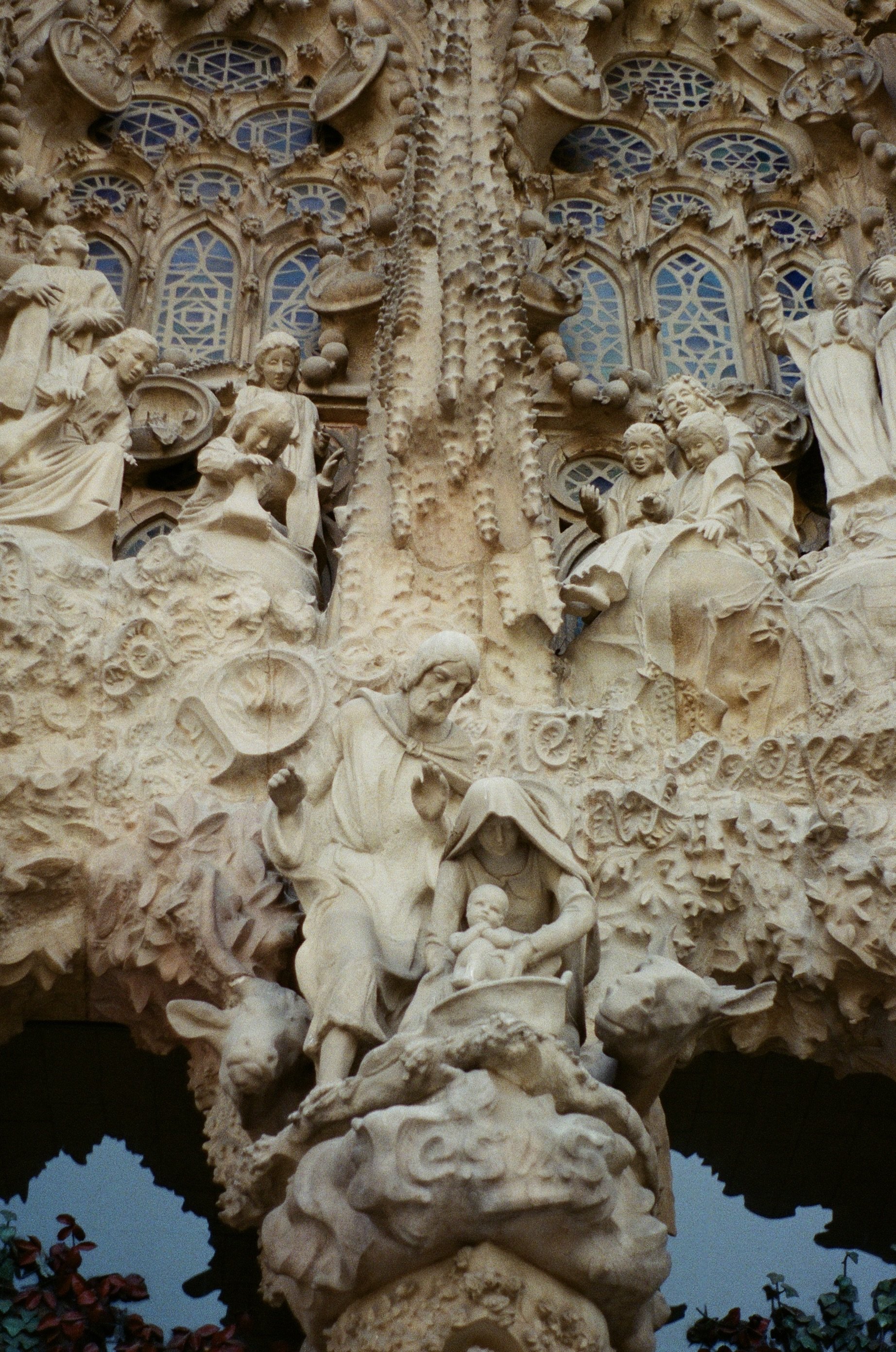 Birth of Christ, Nativity façade, Sagrada Família