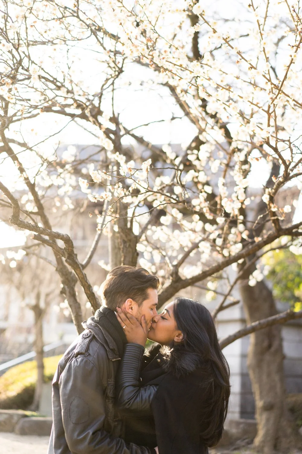 Tokyo Engagement Photographer: A Proposal at Shiba Koen