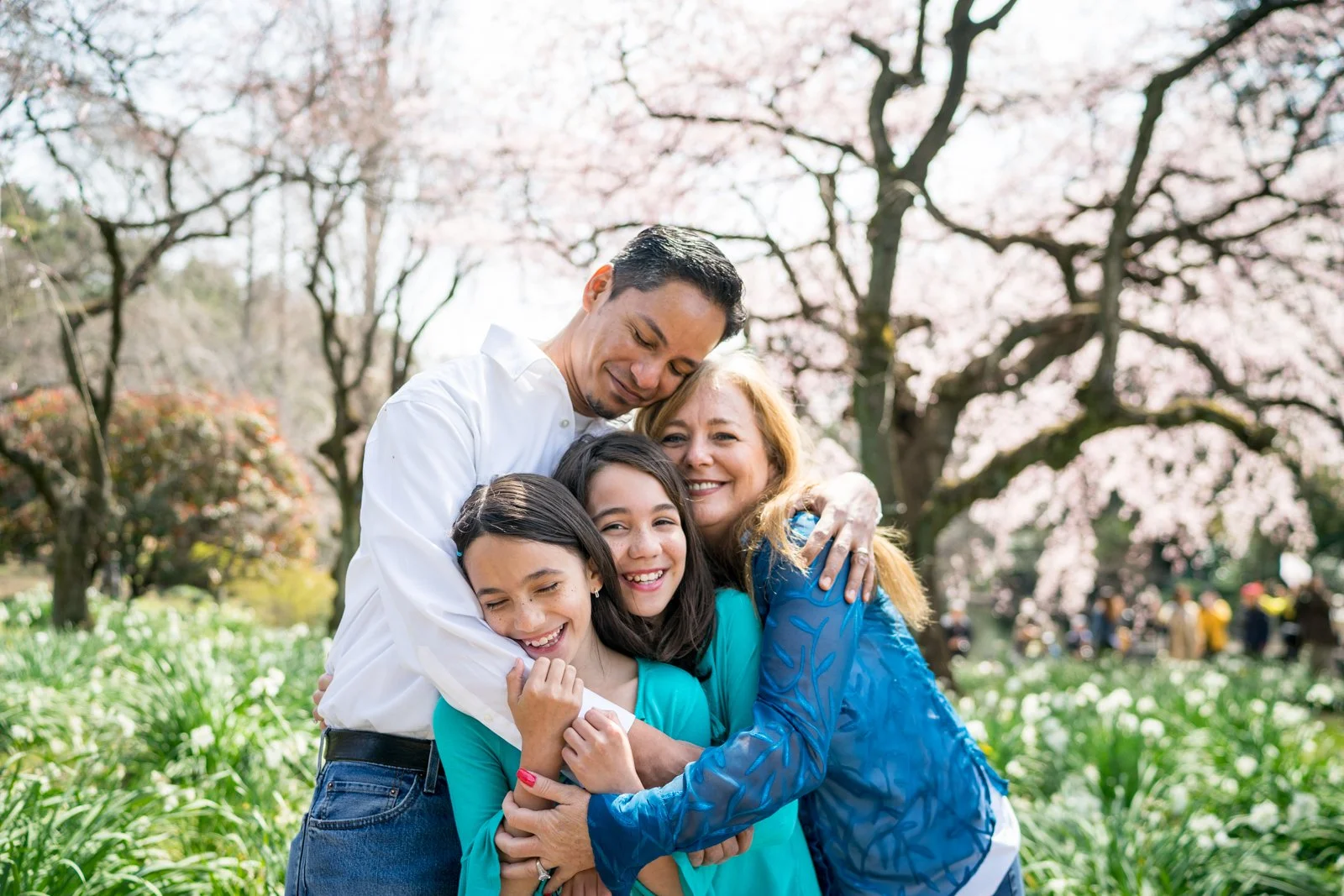 Tokyo Family Photographer: Sakura Sessions 2017 at Shinjuku Gyoen