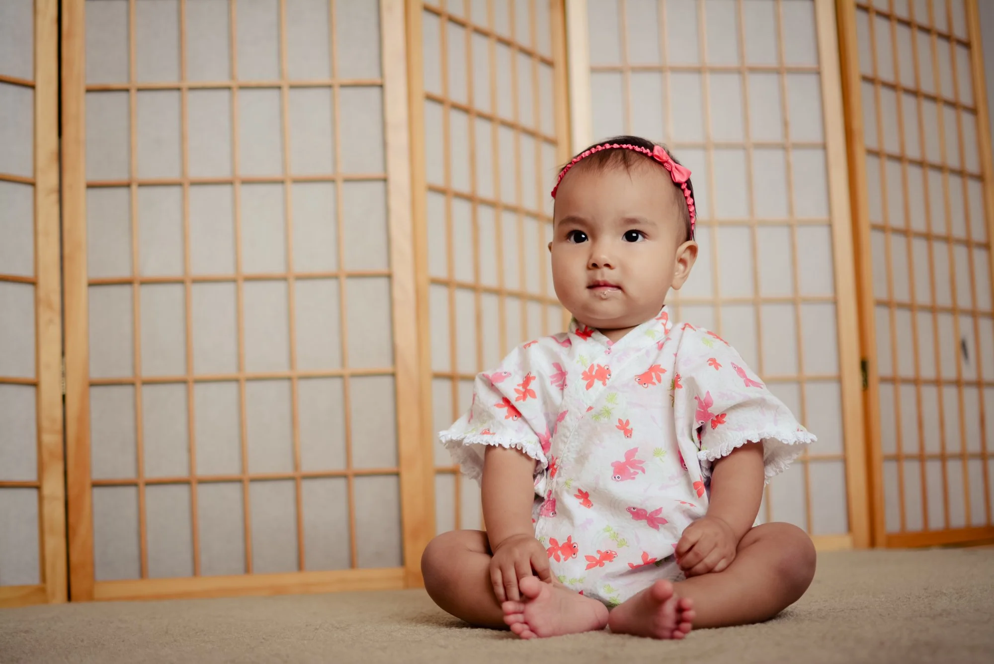 Baby J is so KAWAii!