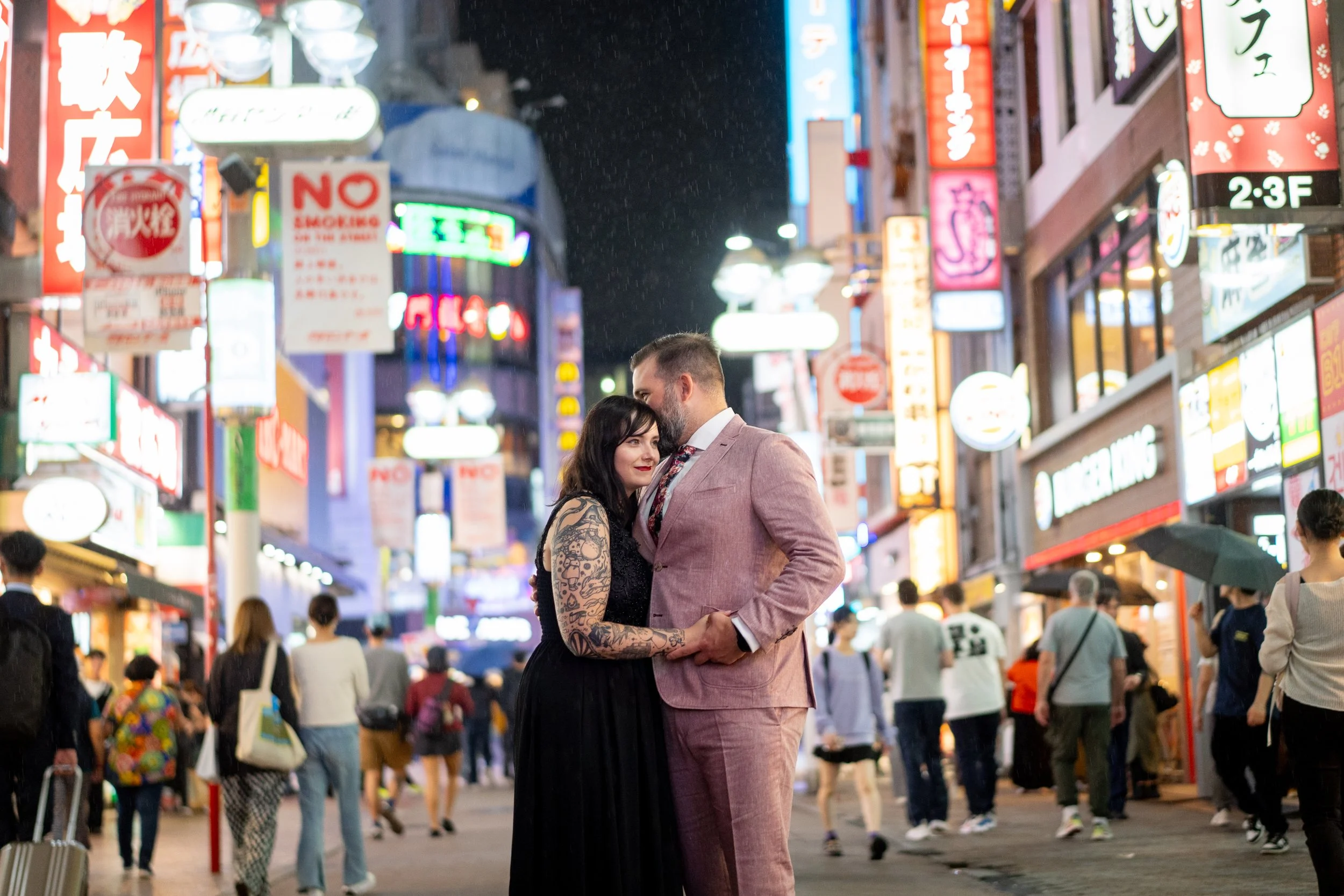 Tokyo Wedding Photographer: A Honeymoon in Shibuya with a lovely couple from Germany