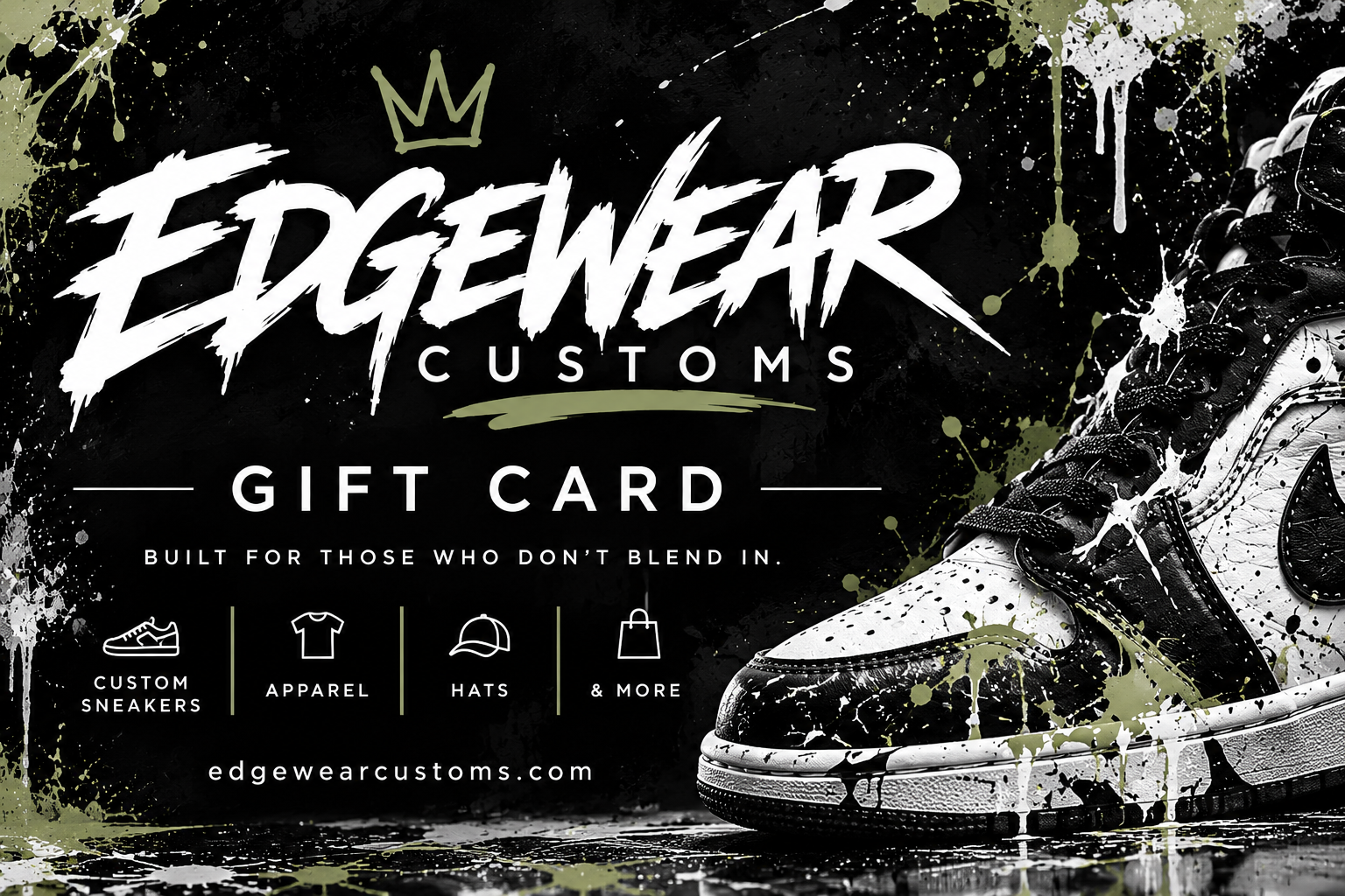 EdgeWear Customs Gift Card