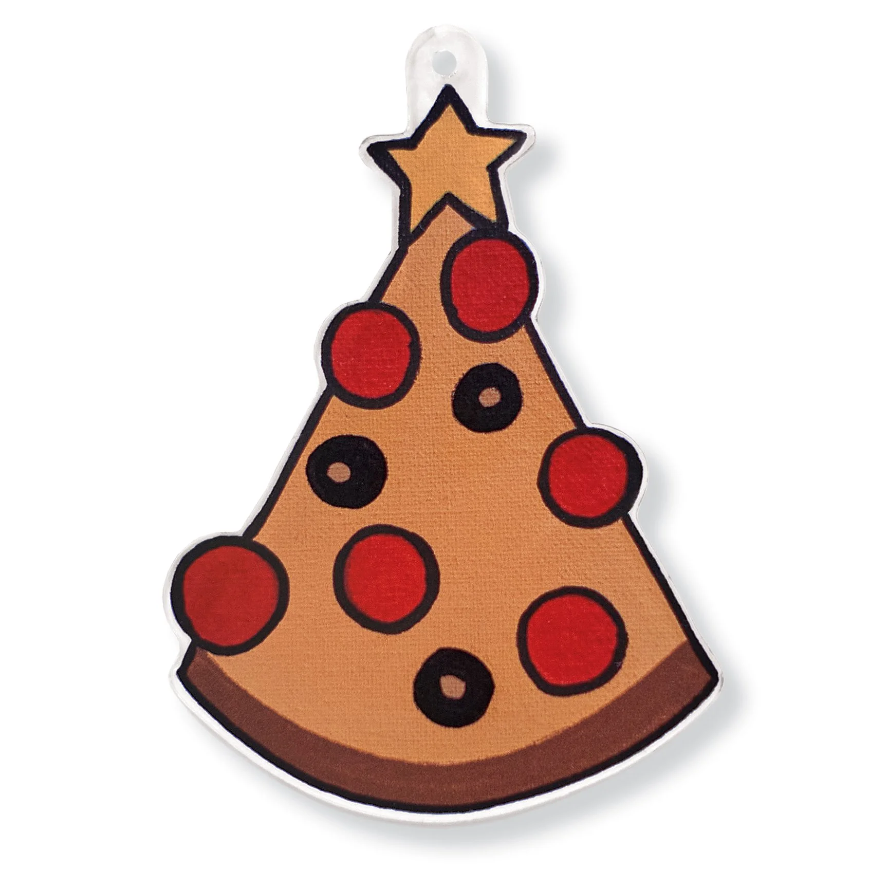 Pizza Tree Ornament