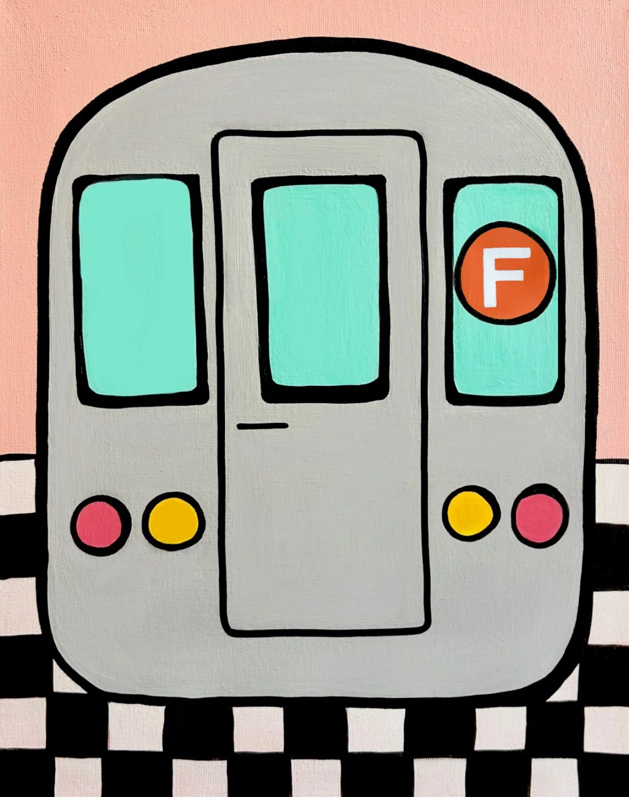 F Train Print
