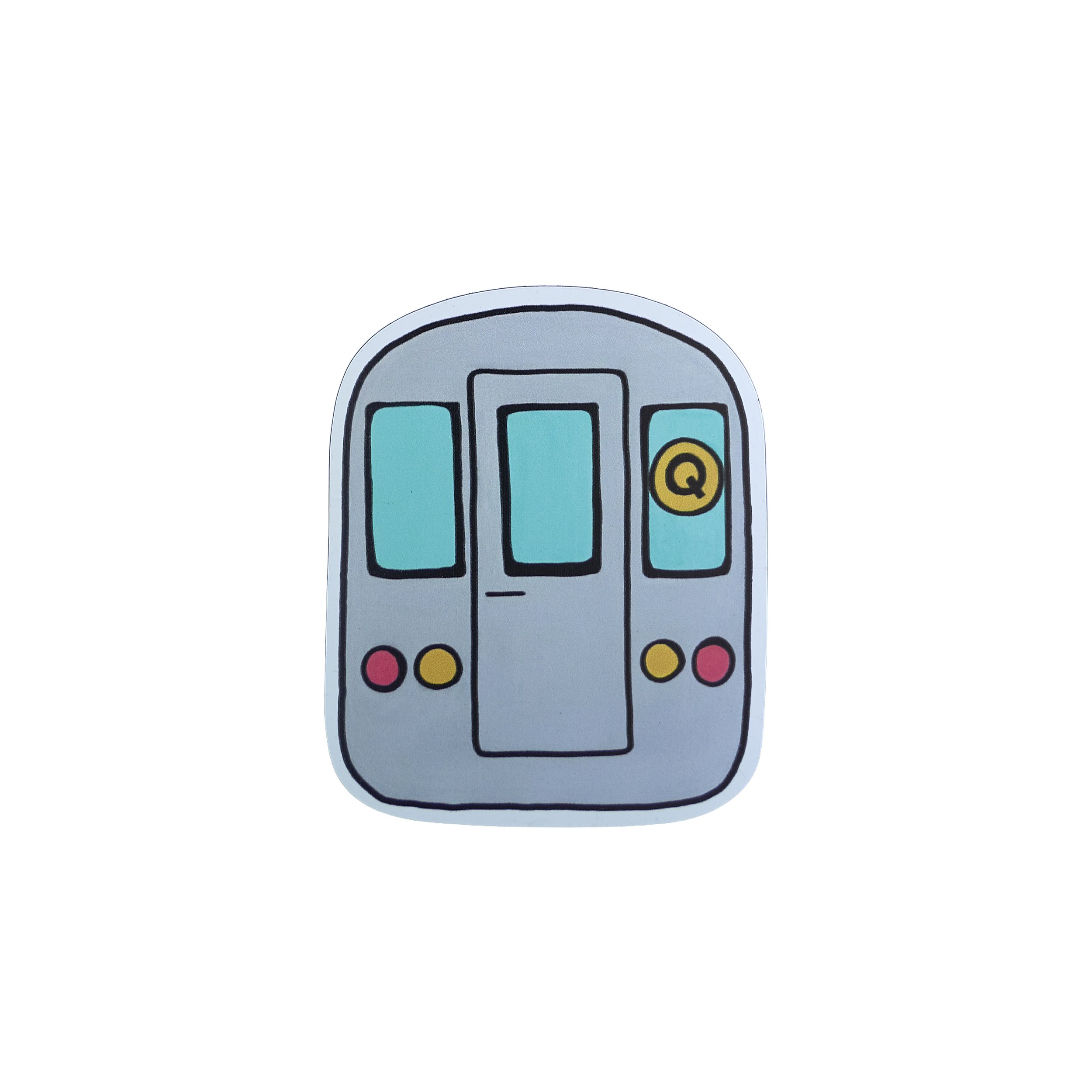 Q Train Magnet