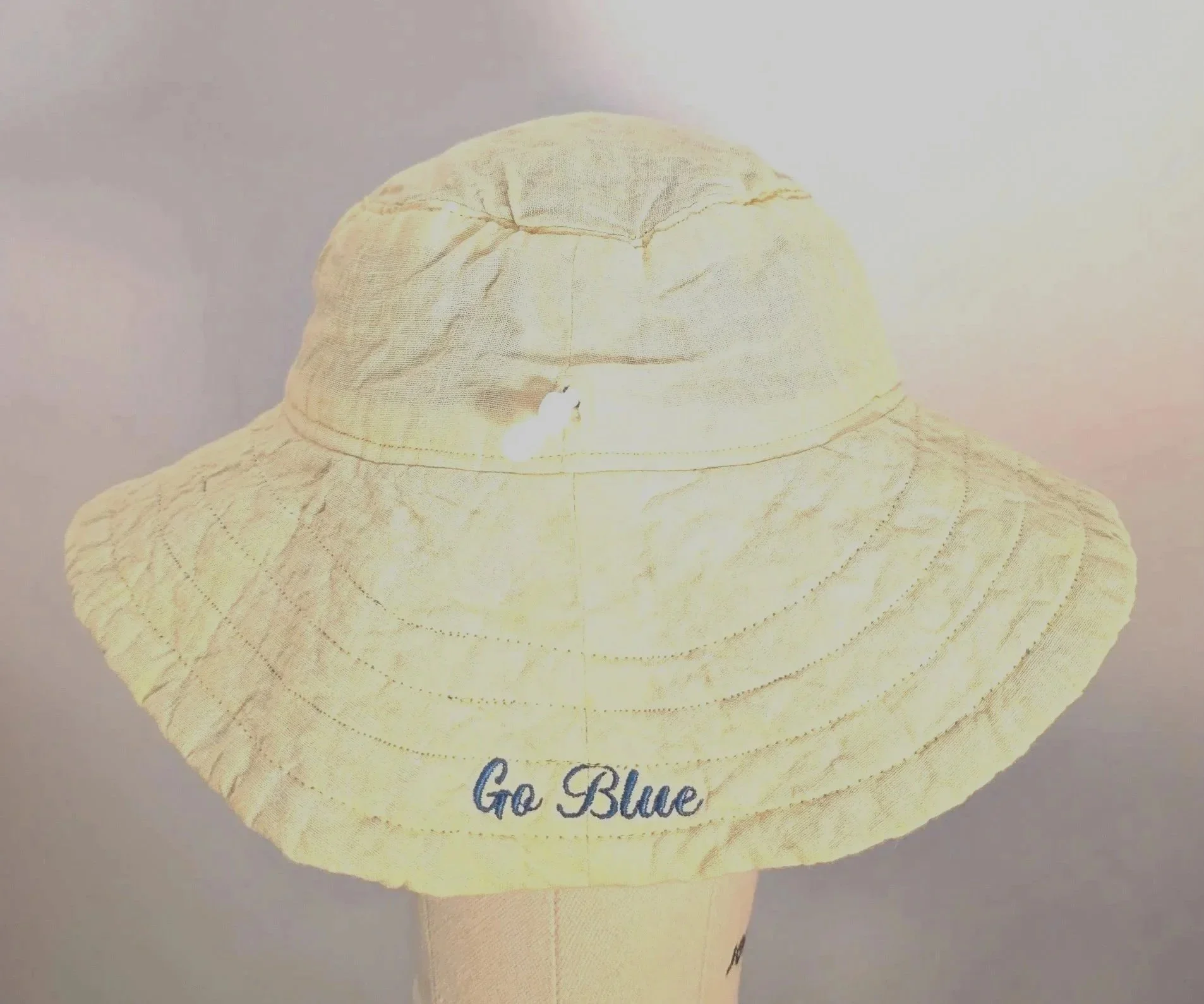 Maize & Blue Linen