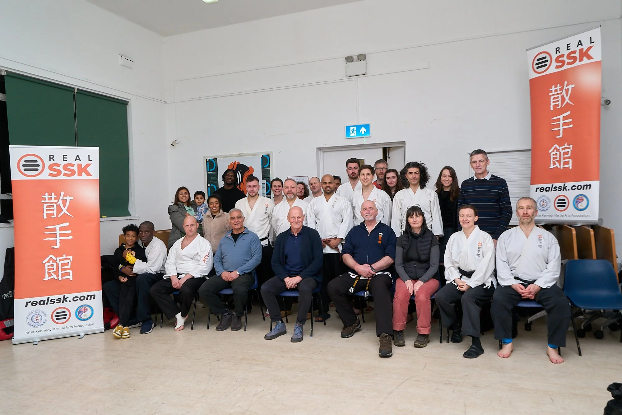 Assessors, candidates and friends at the National Grading November 2025.