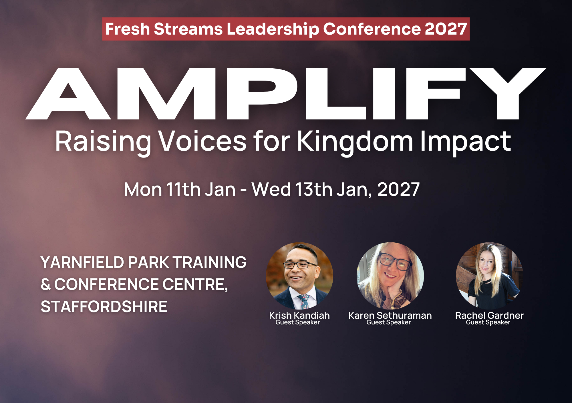 Amplify: Raising Voices for Kingdom Impact - Leadership Conference 2027