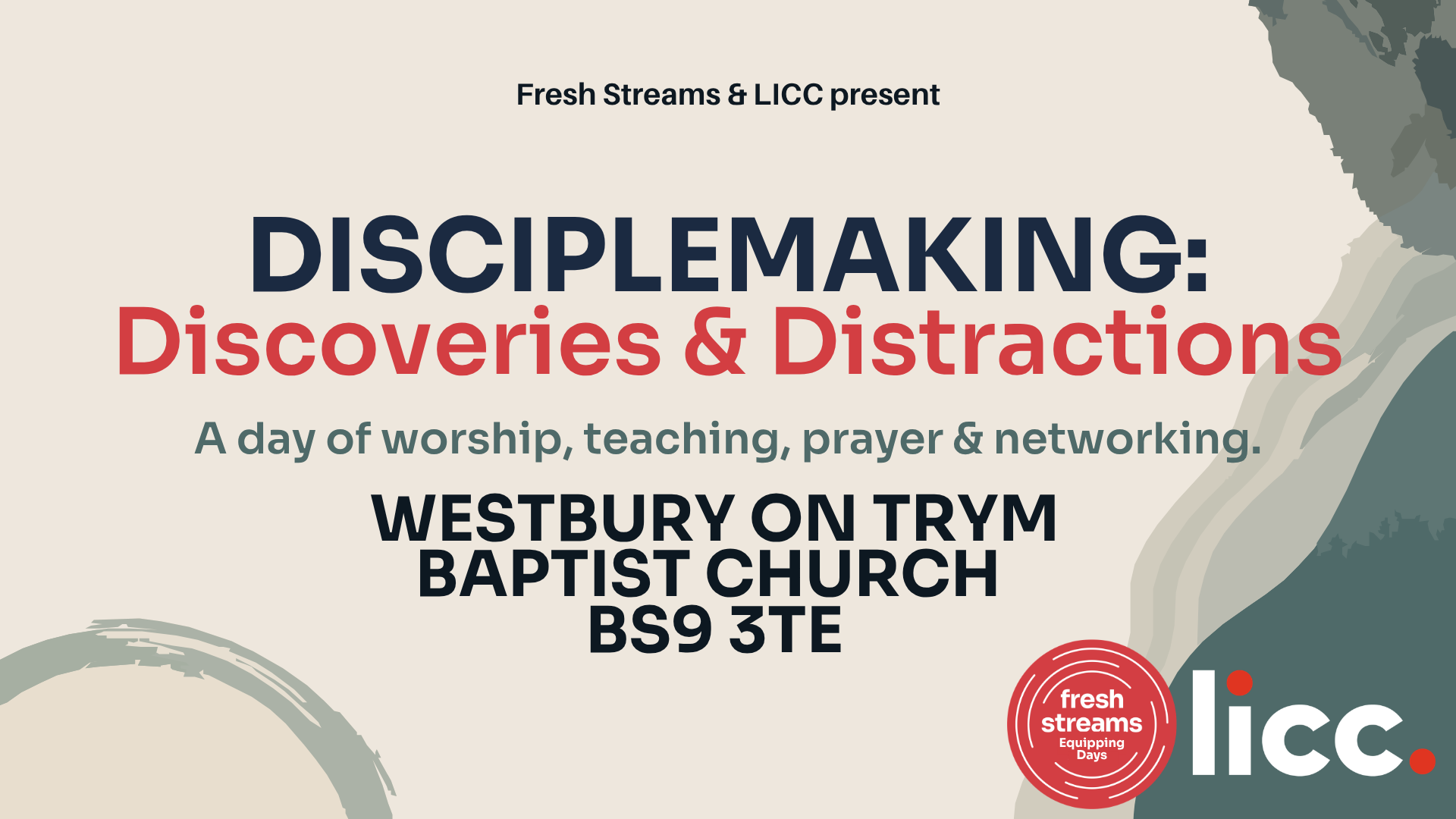 Equipping Day - Disciplemaking: Discoveries &amp; Distractions - Bristol