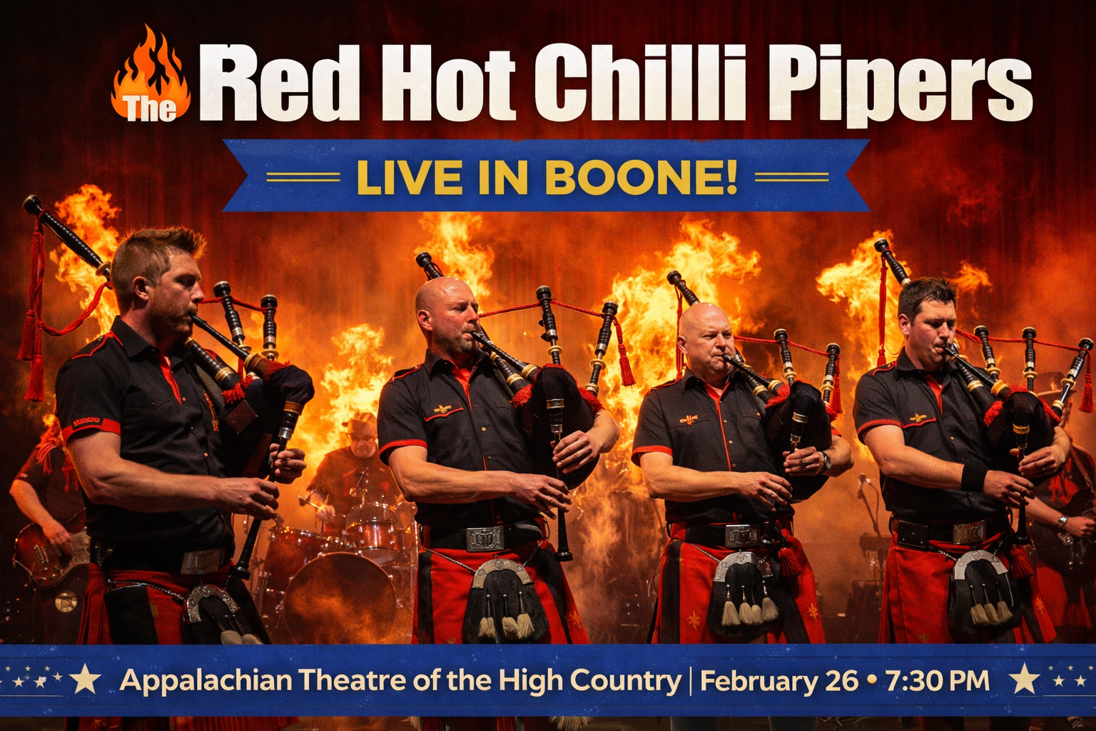  The Red Hot Chilli Pipers