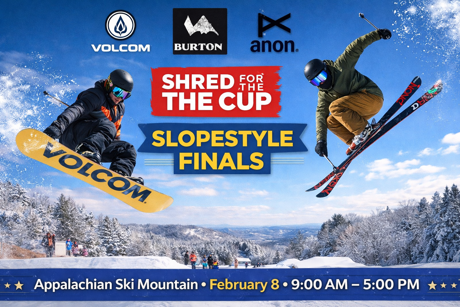 Volcom/Burton/Anon Shred for the Cup: Slopestyle Finals