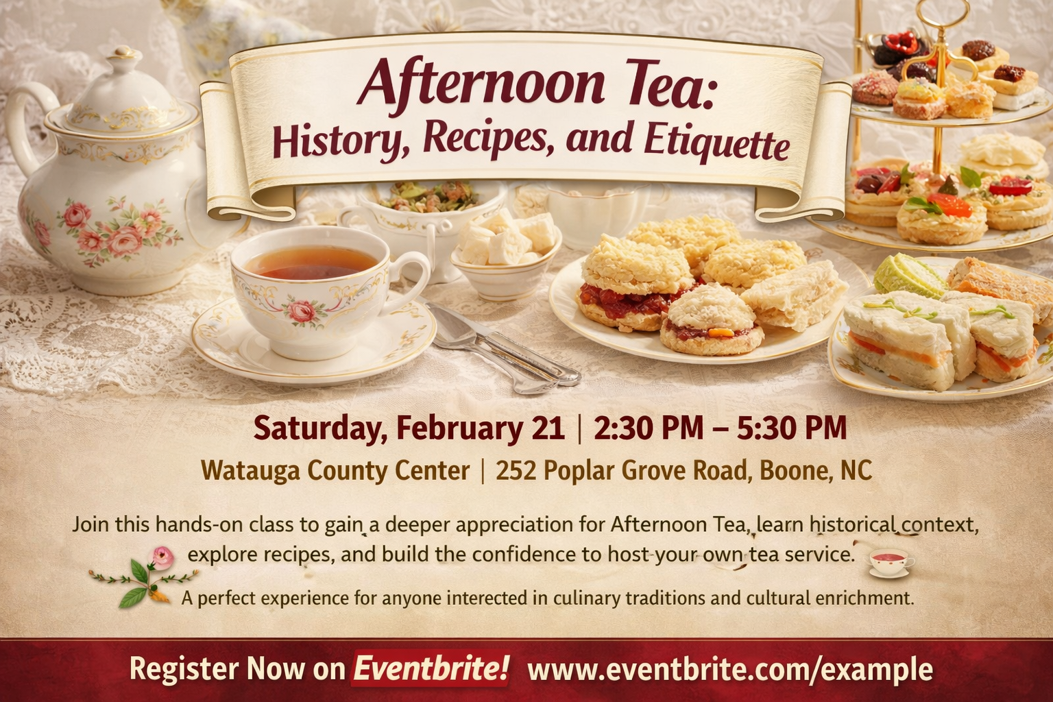 Afternoon Tea: History, Recipes, and Etiquette
