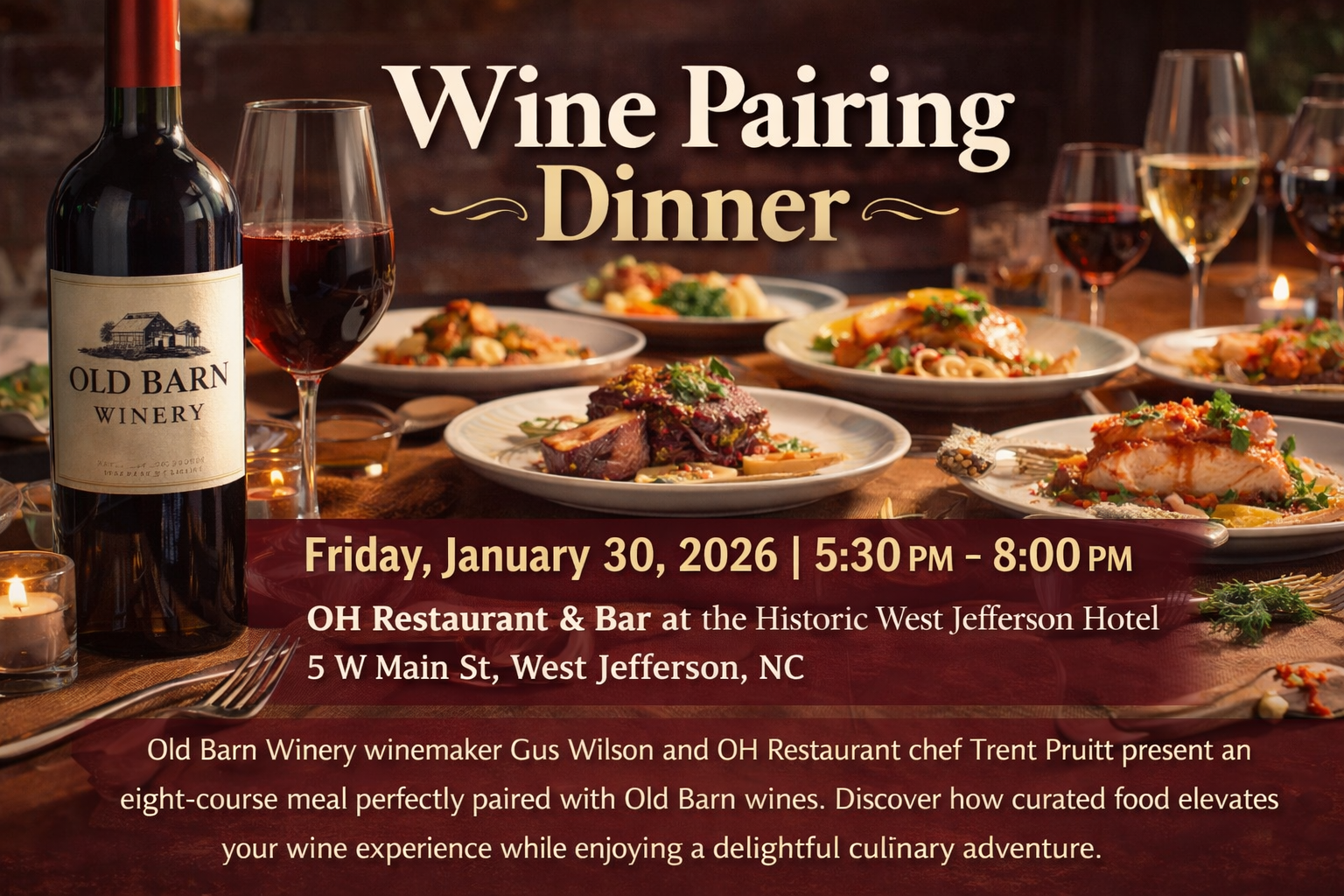Wine Pairing Dinner