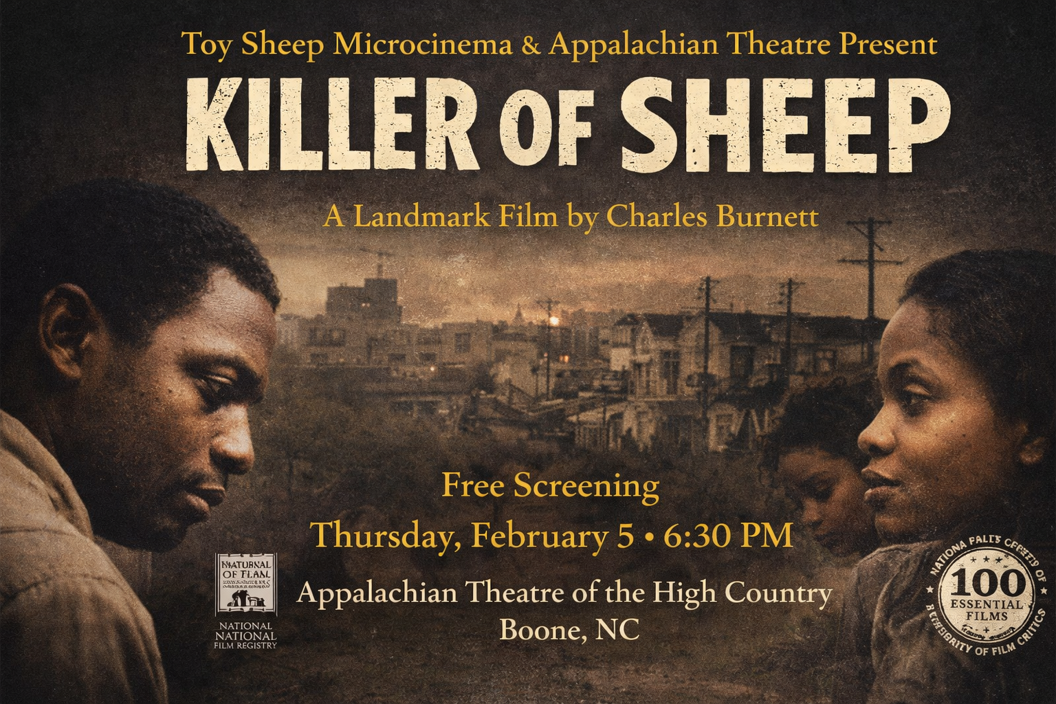 Toy Sheep Microcinema: Killer of Sheep