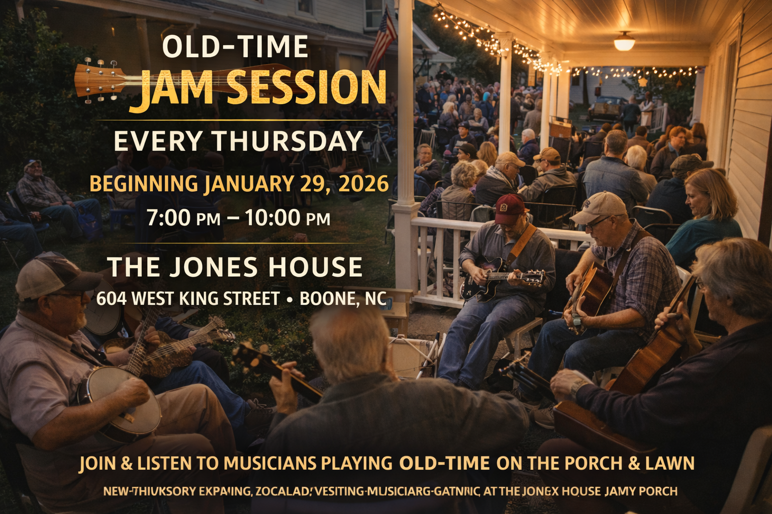 Old-Time Jam at the Jones House