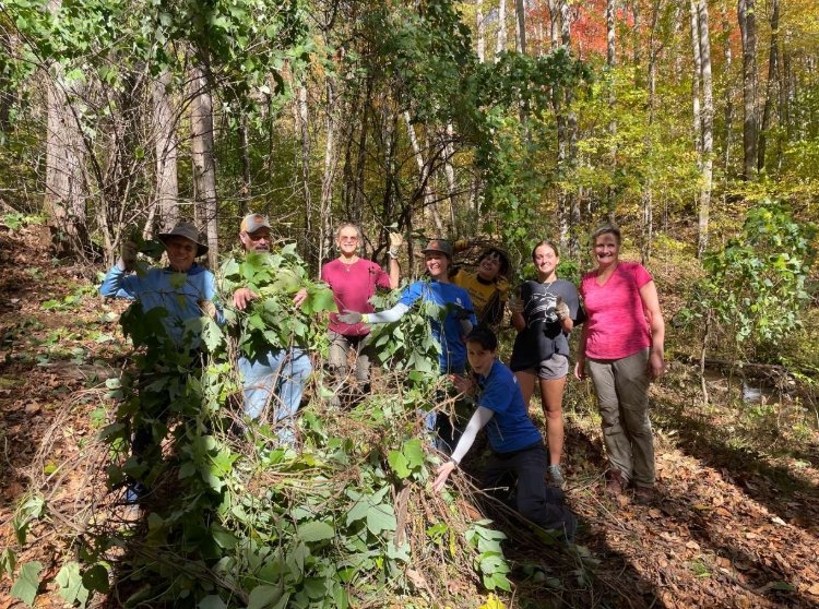 Rivers House Park Invasive Plant Workday 