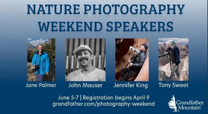 Grandfather Mountain Nature Photography Weekend *TICKETS ON SALE APRIL 9*