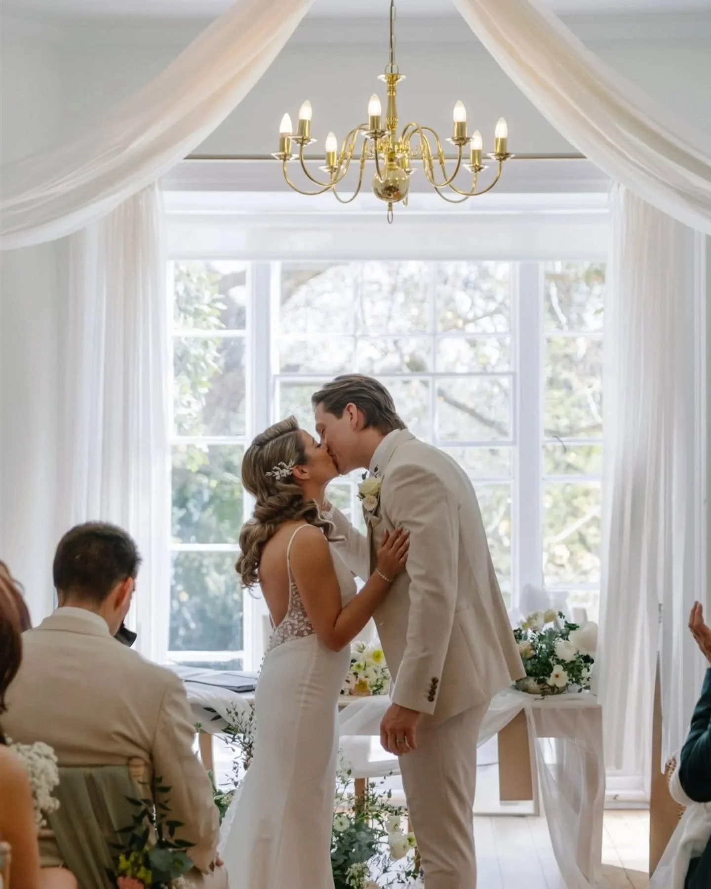 Charlie &amp; Claire&rsquo;s Day
It all started on a bright April morning in Lewes  bridesmaids running around like confetti in motion, cakes being finished, and decorations appearing by magic.
Claire popped champagne with her girls while, just down 