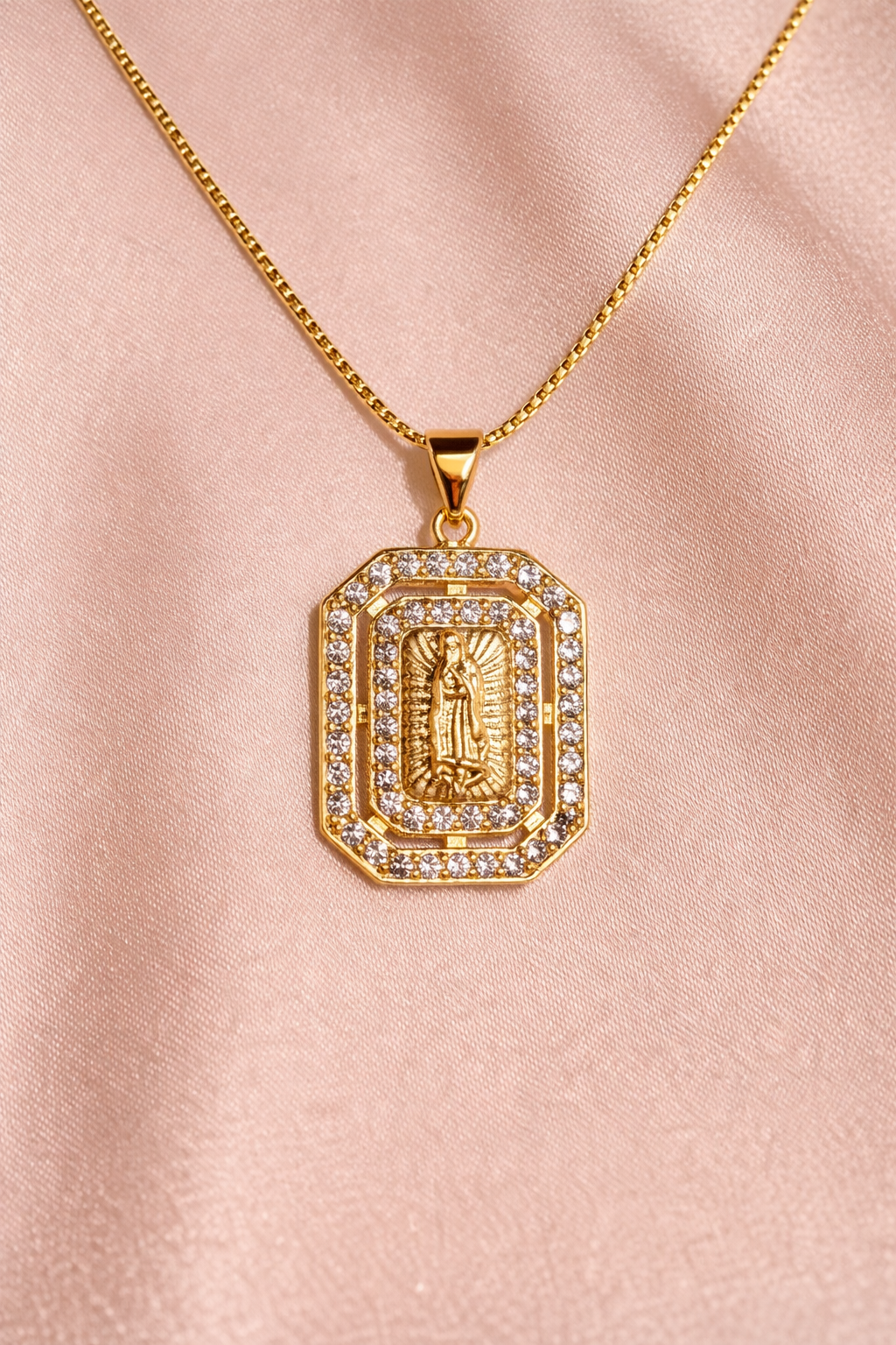 Divina Guadalupe Neckalce