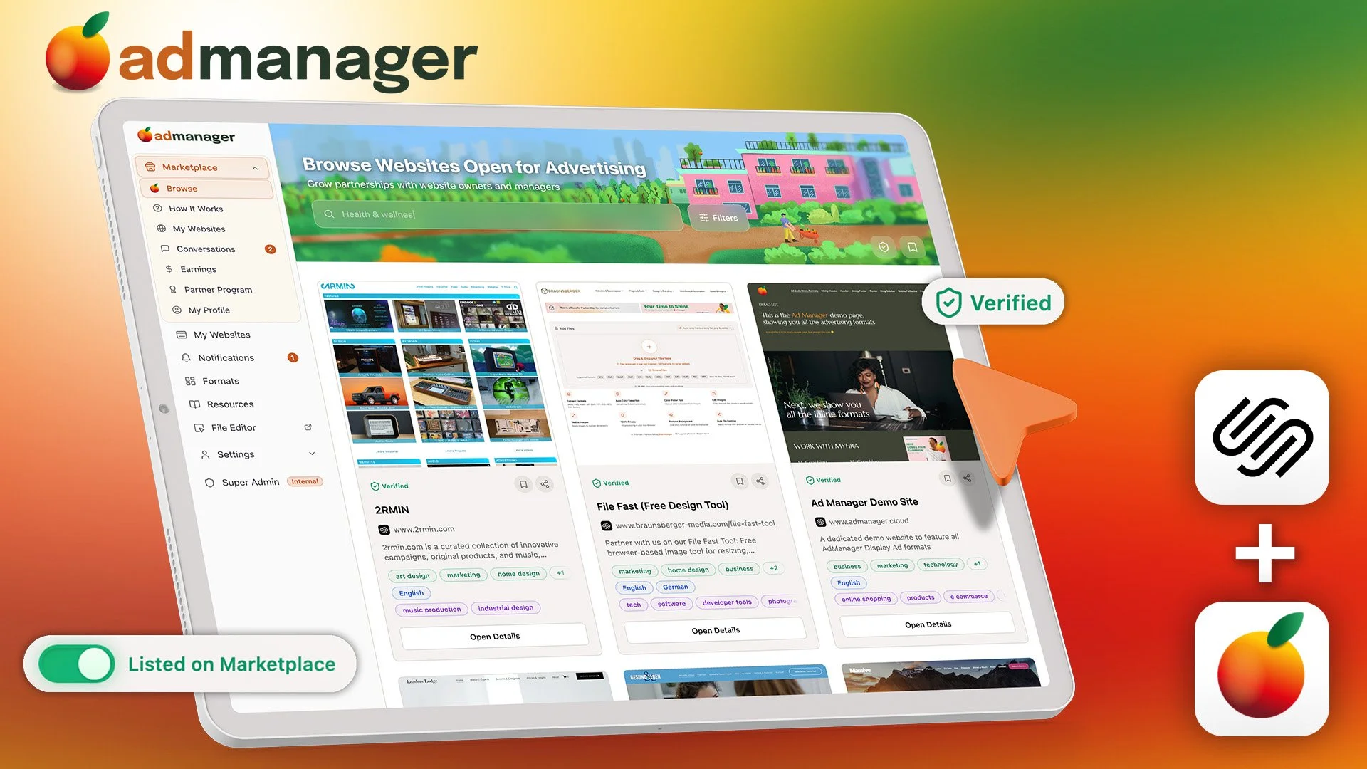 Introducing Ad Manager for Squarespace