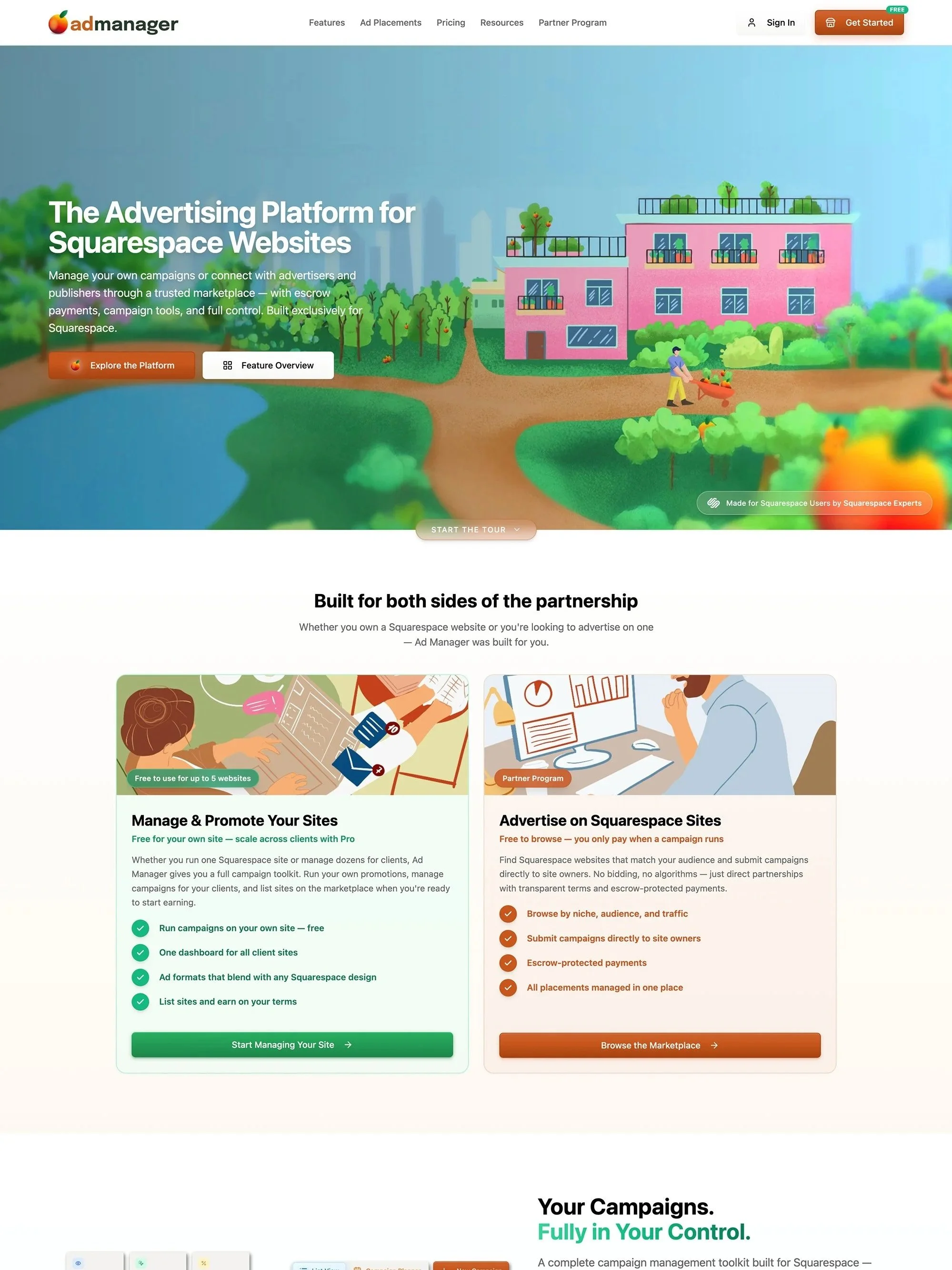Advertising & Promo Platform: Ad Manager