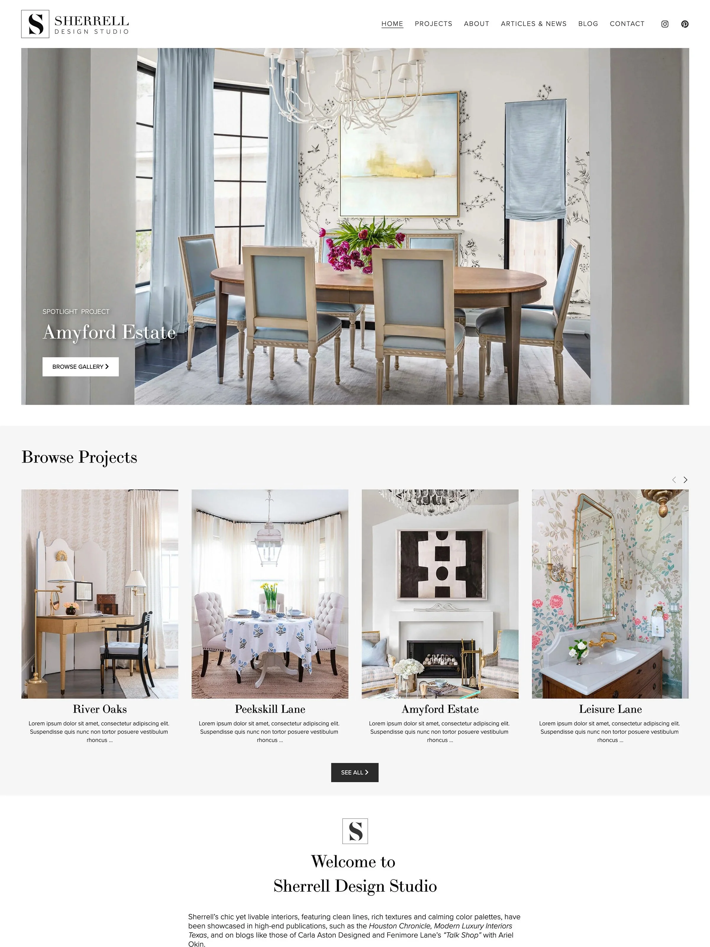 Full-Service Interior Design Firm