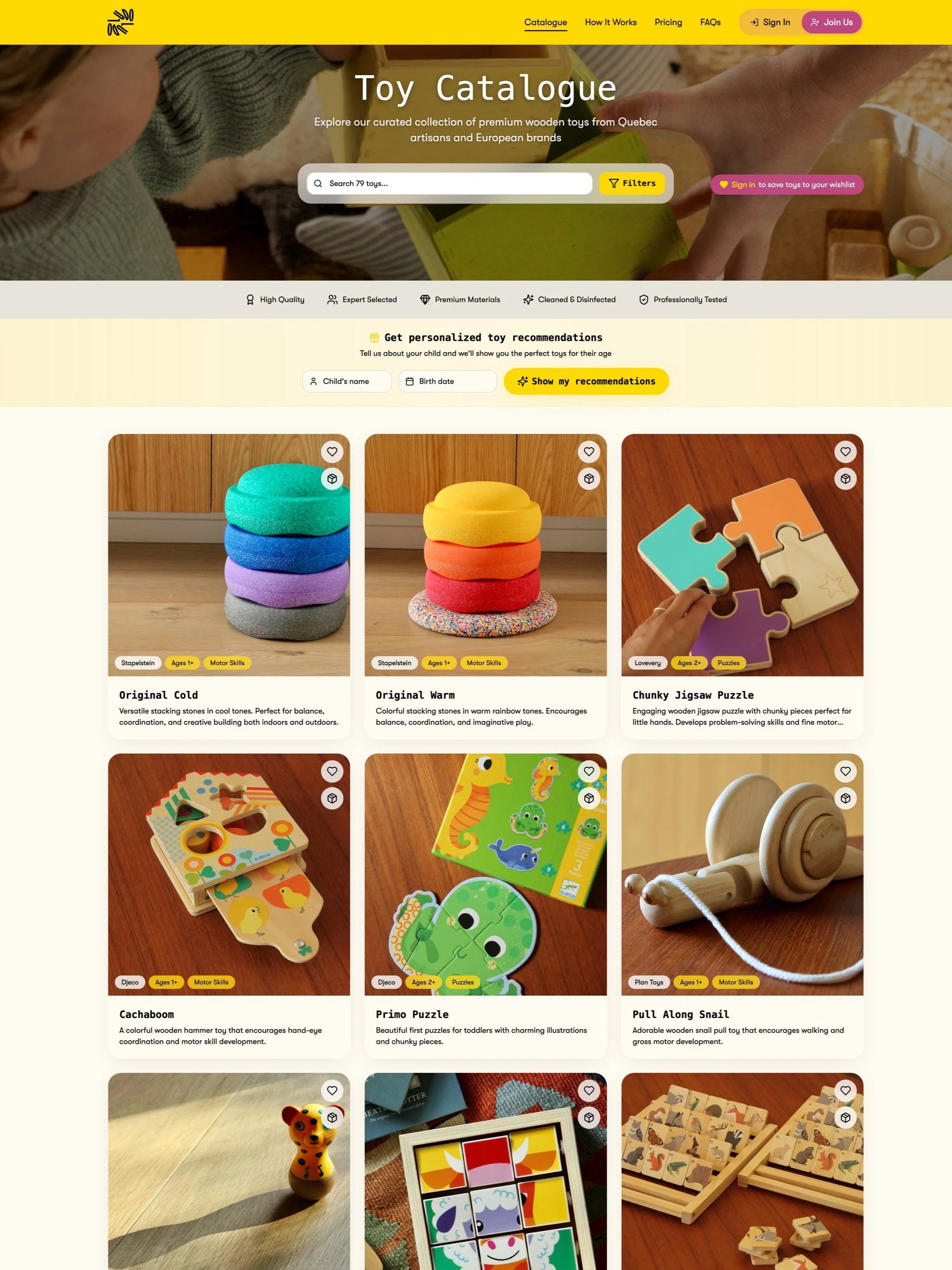 Toy Box Subscription